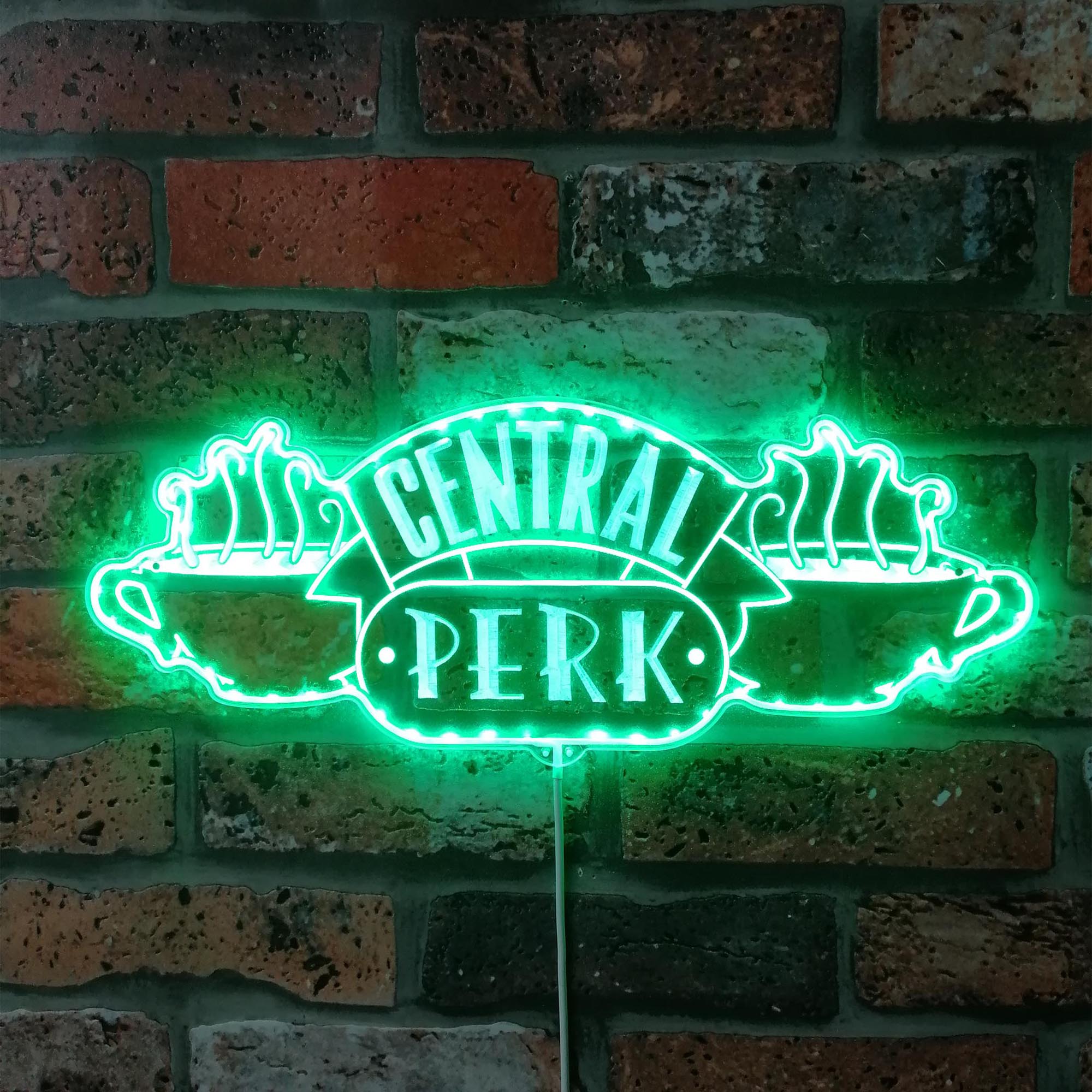 Central Perk Cafe Dynamic RGB Edge Lit LED Sign