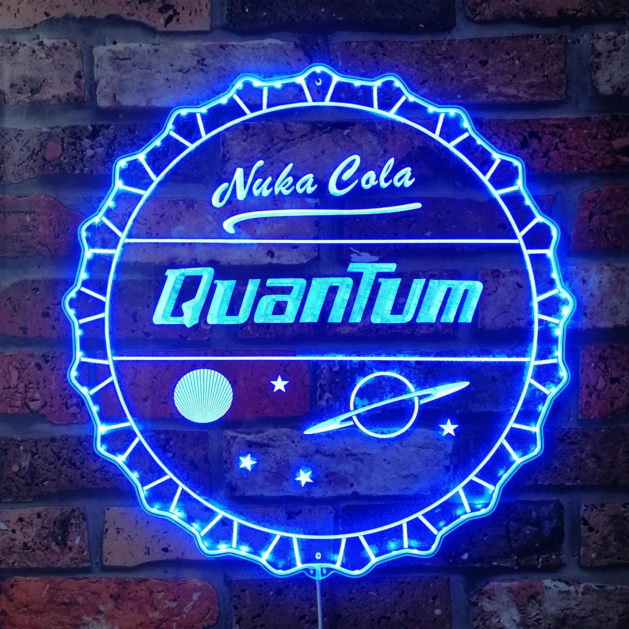 Nuka Cola Quantum Dynamic RGB Edge Lit LED Sign