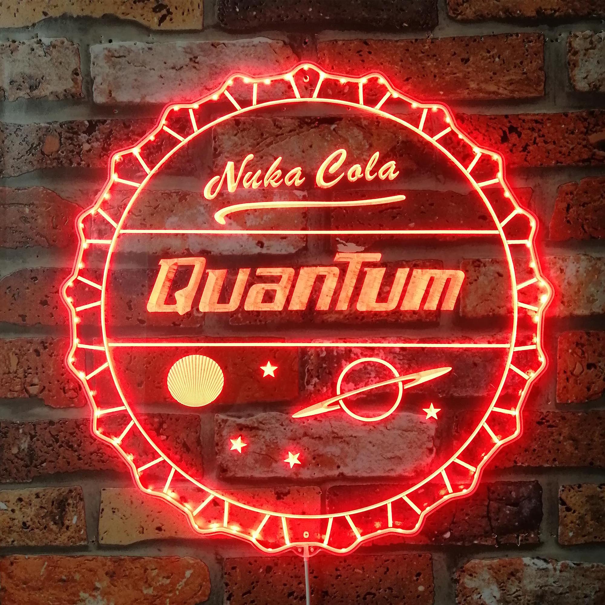 Nuka Cola Quantum Dynamic RGB Edge Lit LED Sign