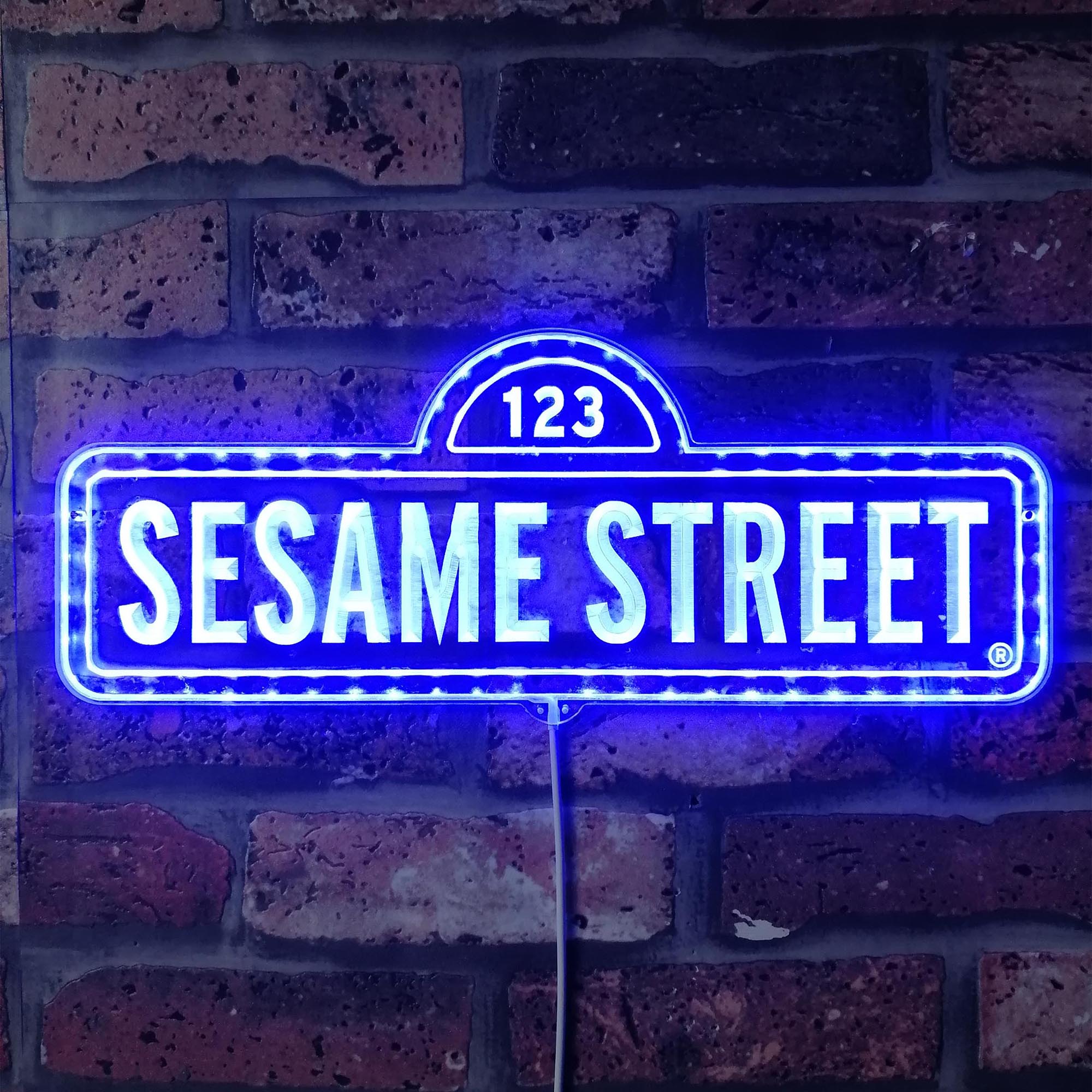 Sesame Street Dynamic RGB Edge Lit LED Sign