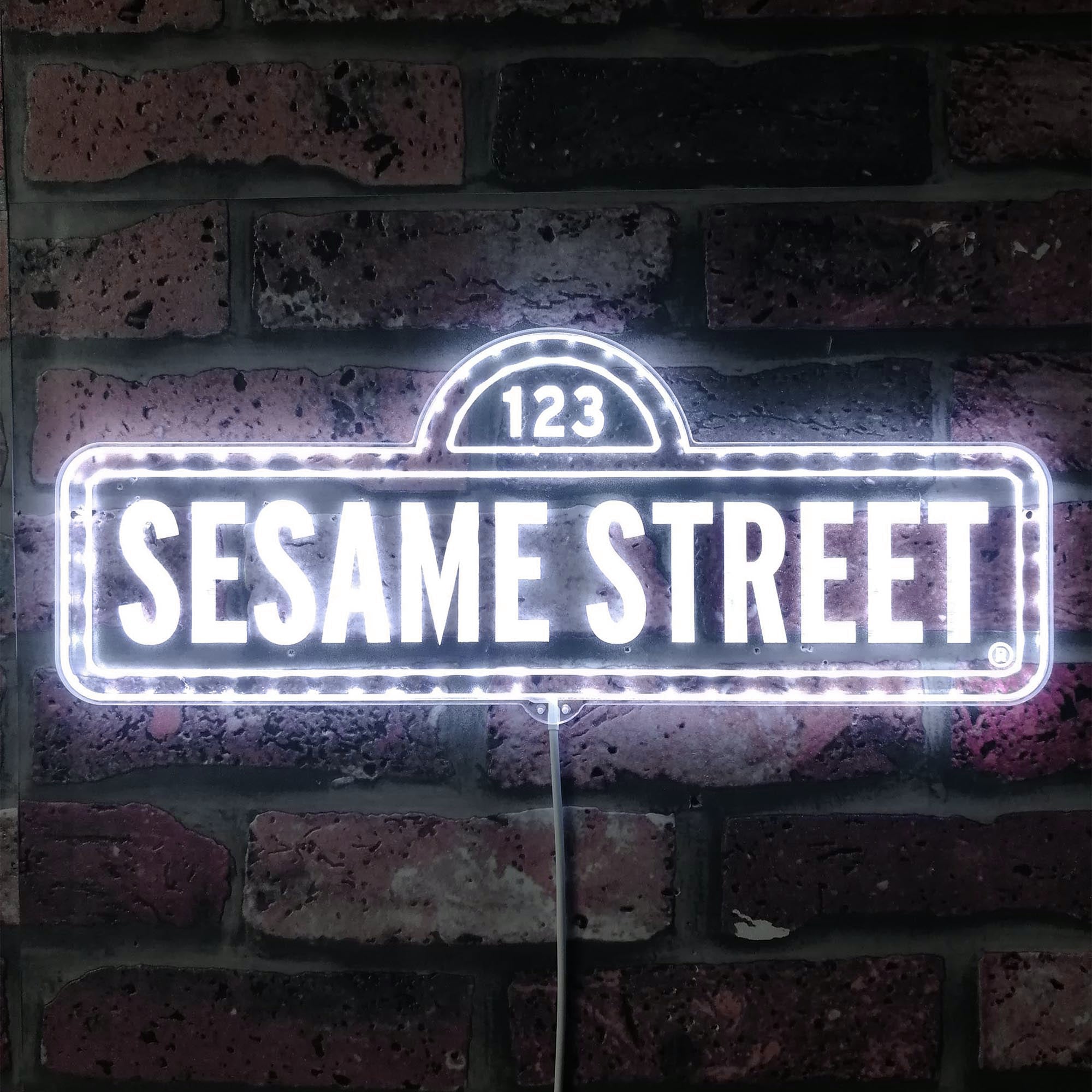 Sesame Street Dynamic RGB Edge Lit LED Sign