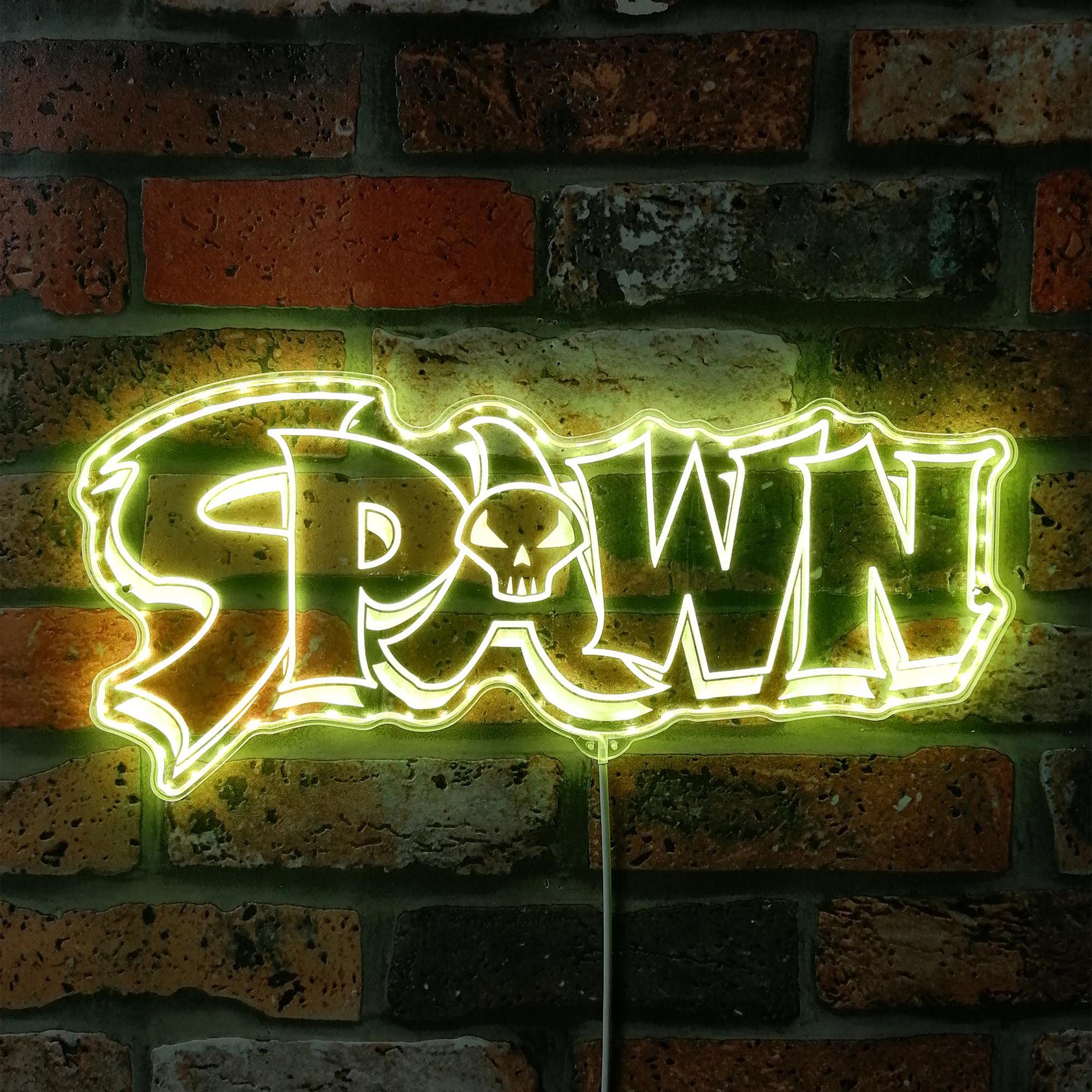 Spawn Comic Room Dynamic RGB Edge Lit LED Sign