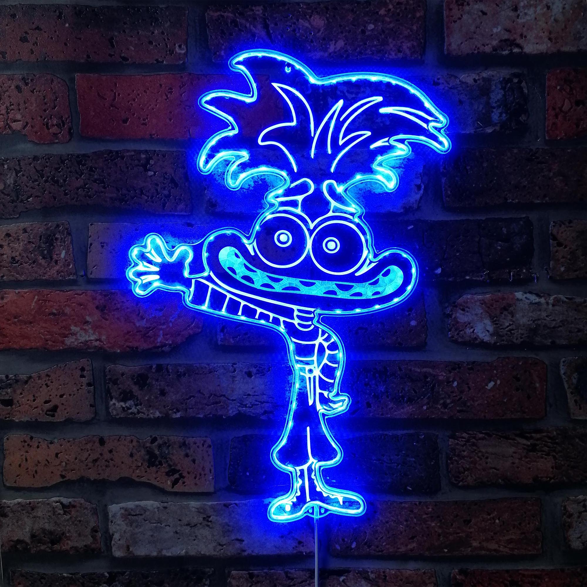 Anxiety Inside Out Dynamic RGB Edge Lit LED Sign