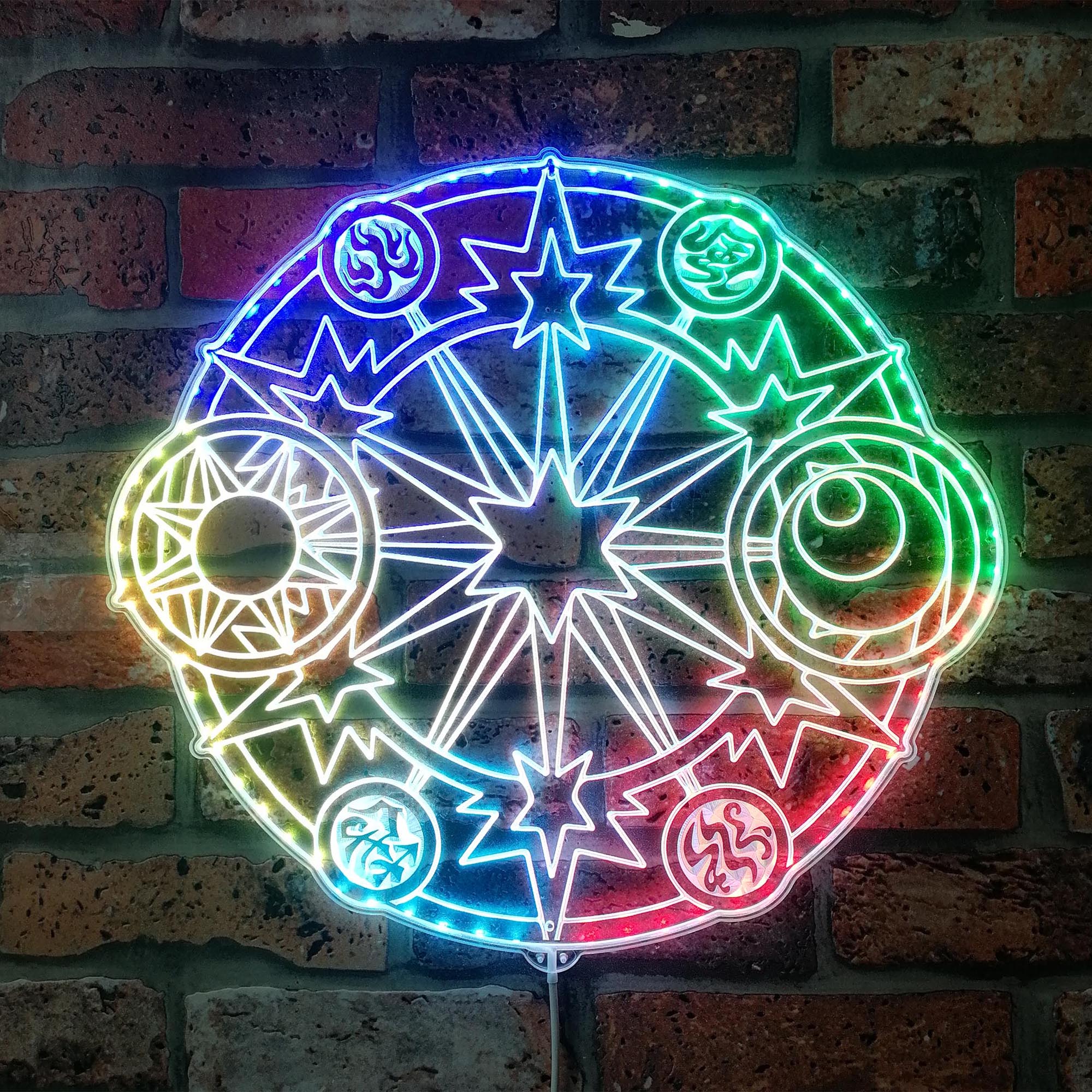 Cardcaptor Sakura Taro Dynamic RGB Edge Lit LED Sign