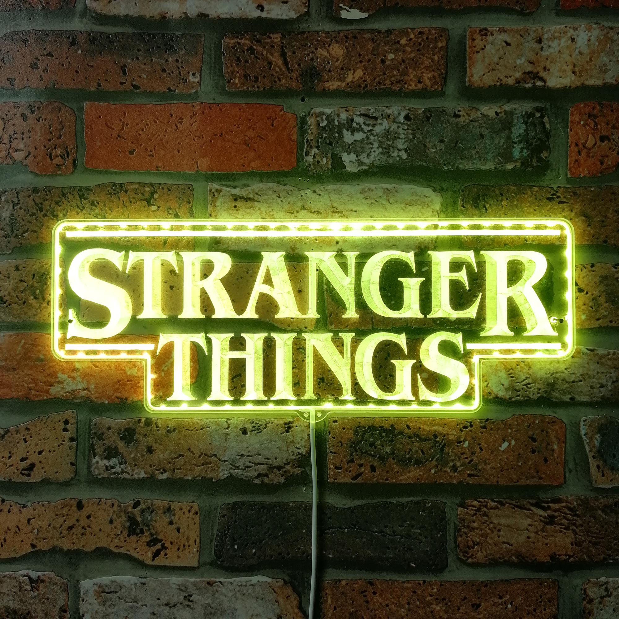 Stranger Things Dynamic RGB Edge Lit LED Sign