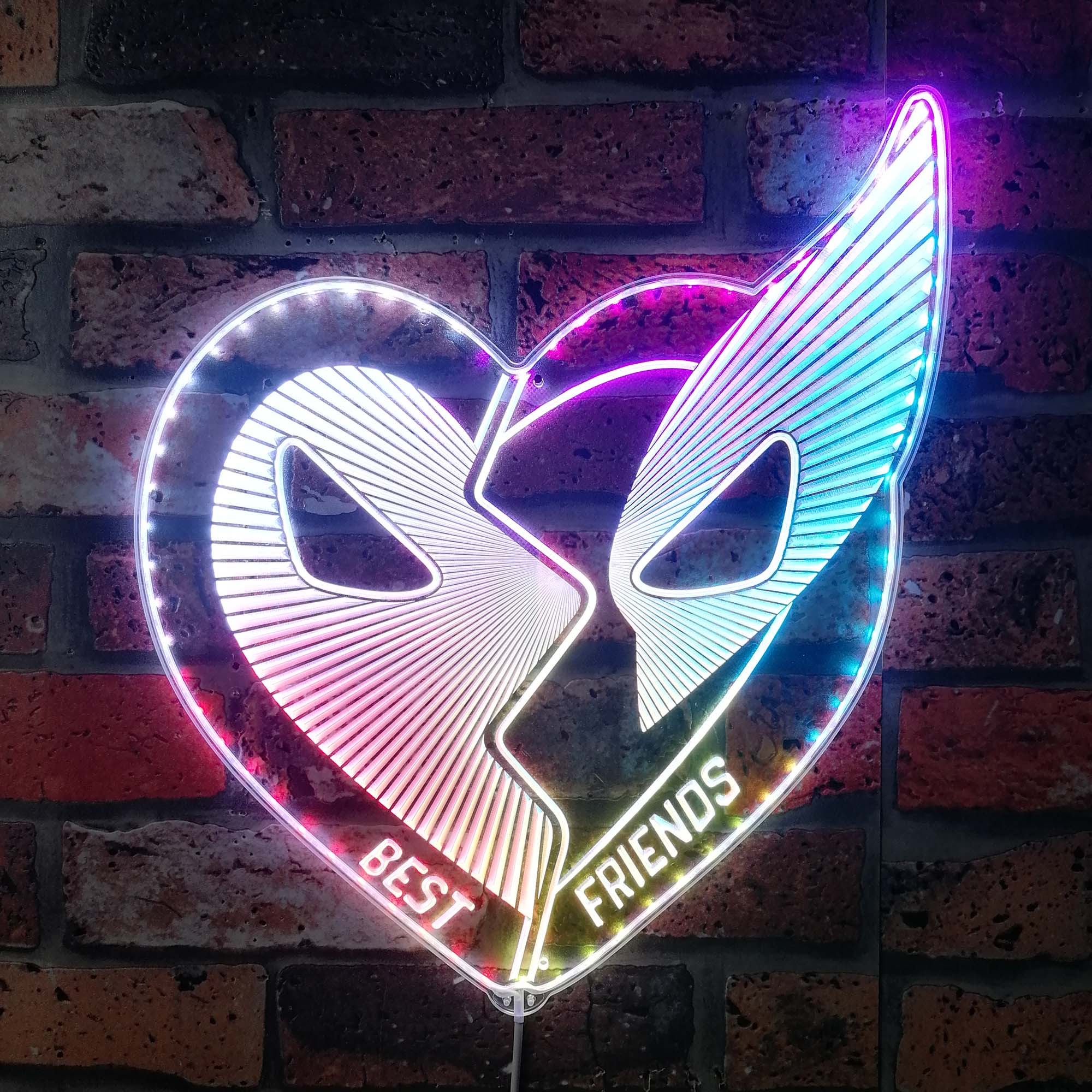 Deadpool & Wolverine Dynamic RGB Edge Lit LED Sign