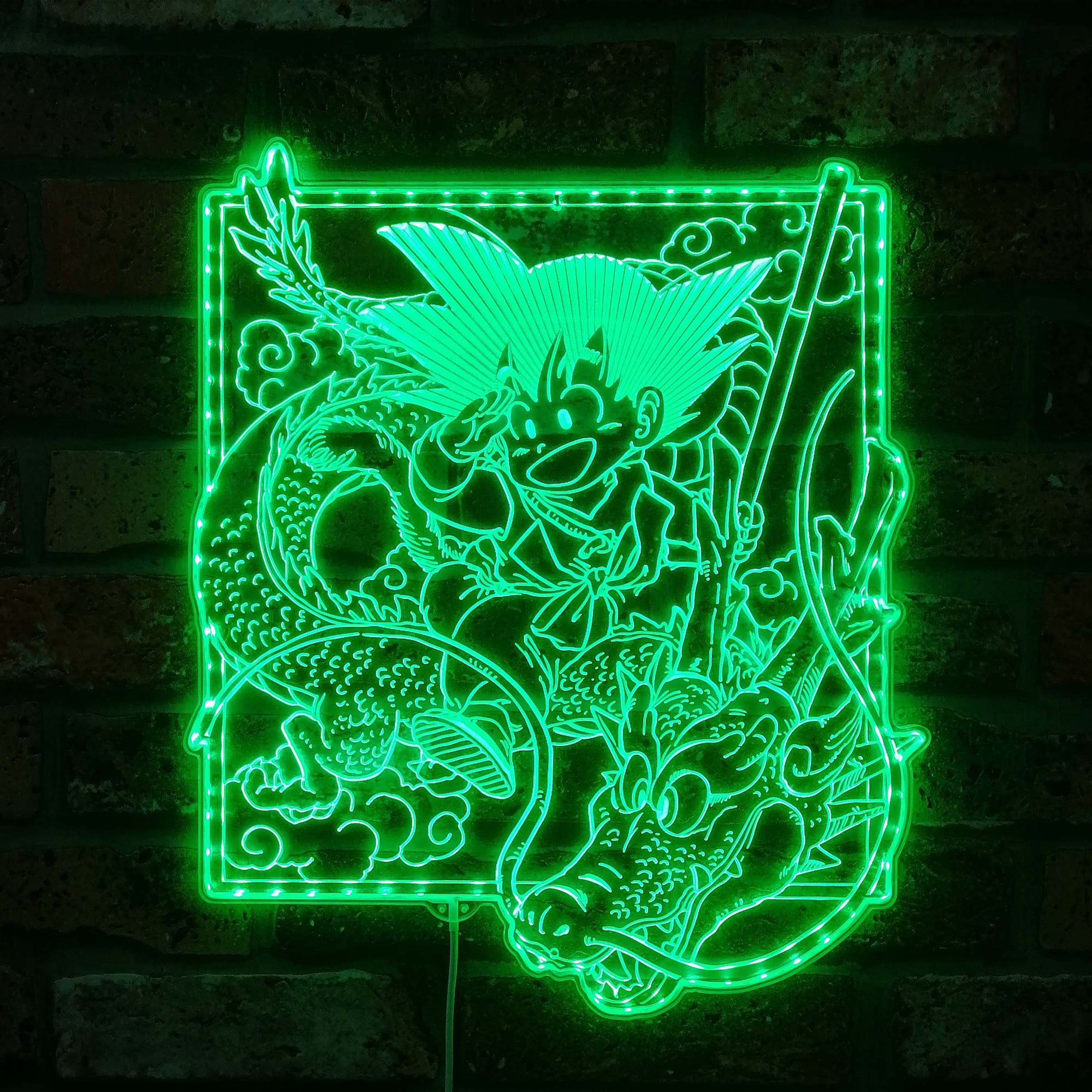 Dragon Ball Dynamic RGB Edge Lit LED Sign