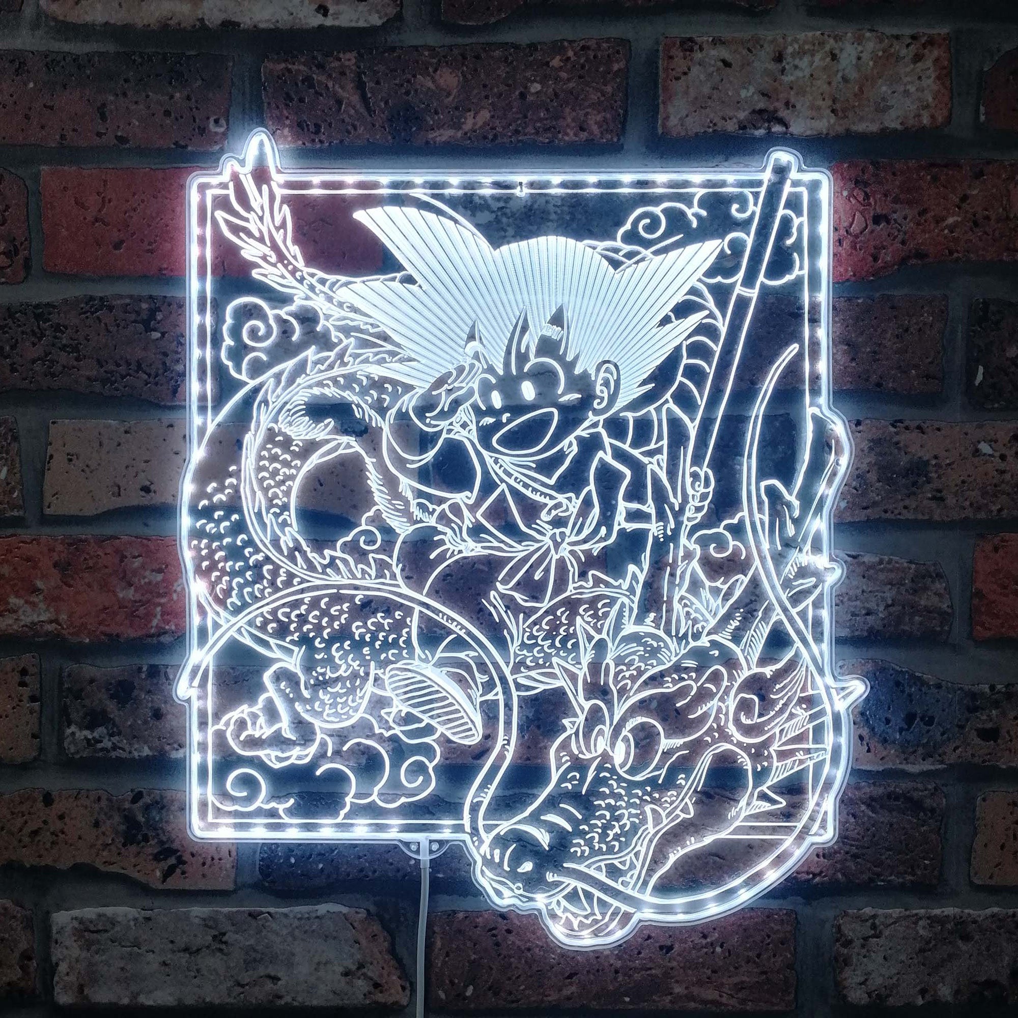 Dragon Ball Dynamic RGB Edge Lit LED Sign