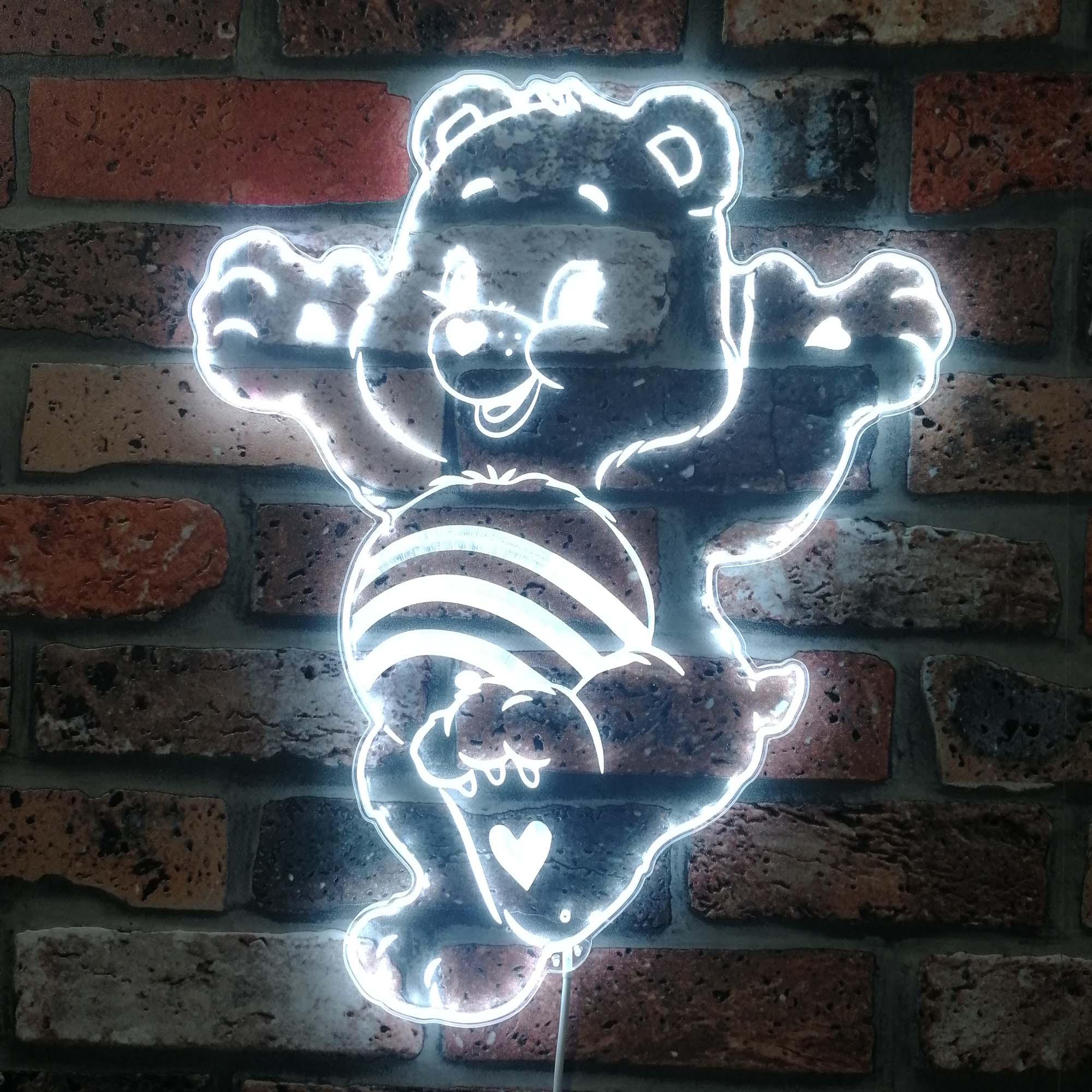 Care Bears Dynamic RGB Edge Lit LED Sign