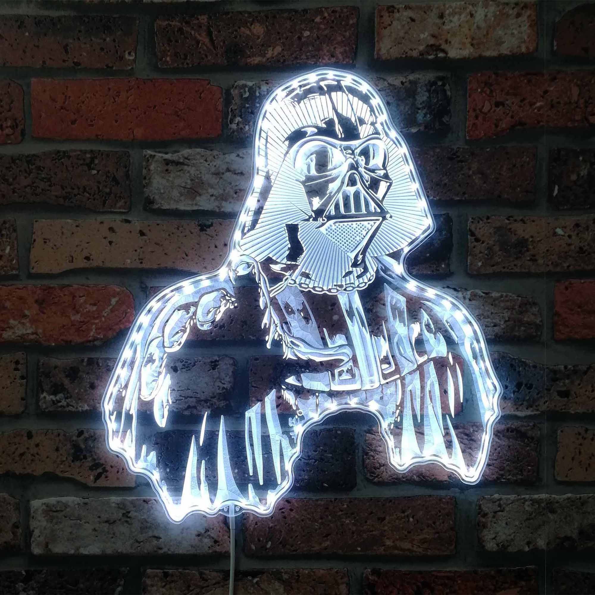 Darth Vader Dynamic RGB Edge Lit LED Sign