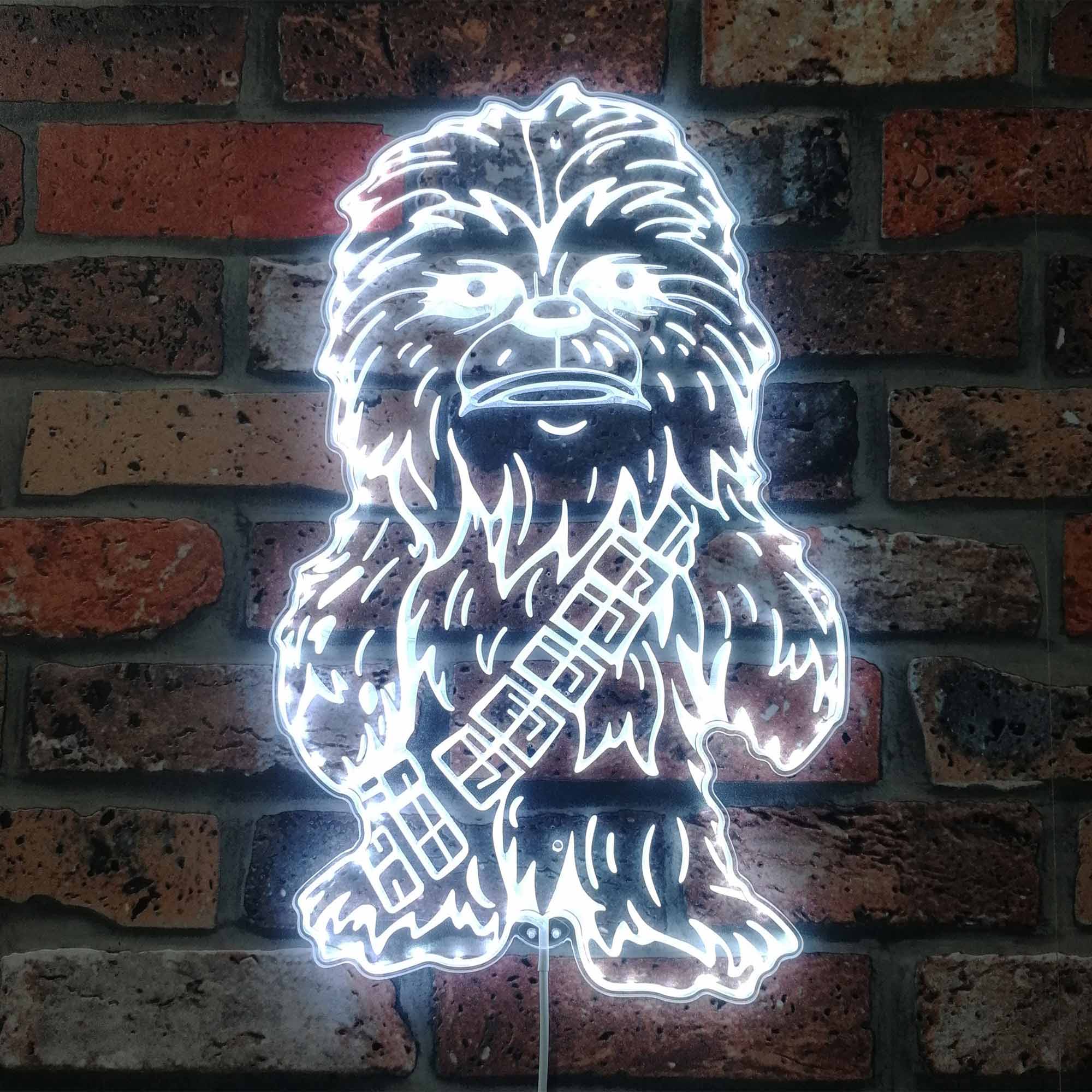 Star Wars Chewbacca Dynamic RGB Edge Lit LED Sign