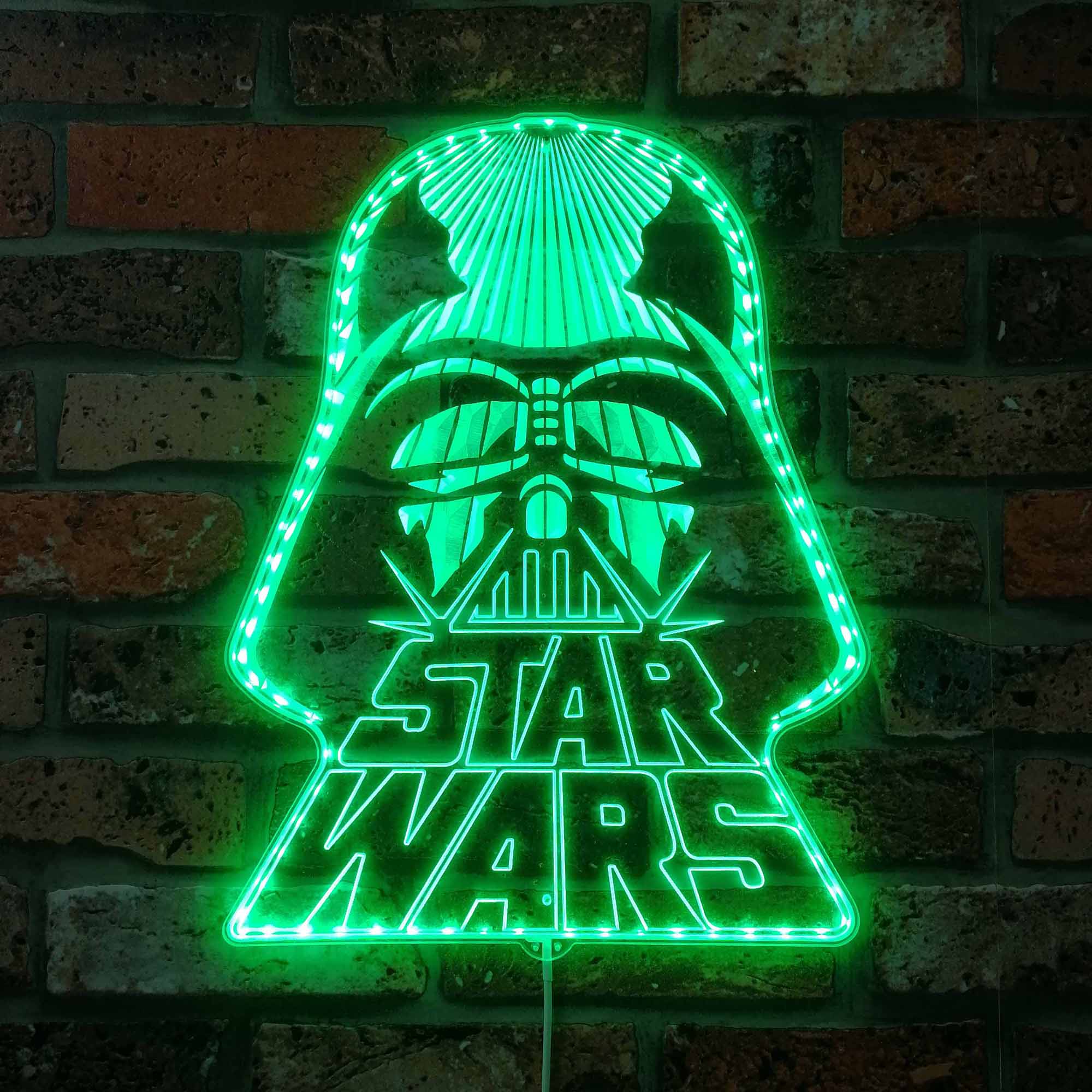 Star Wars Vader Dynamic RGB Edge Lit LED Sign