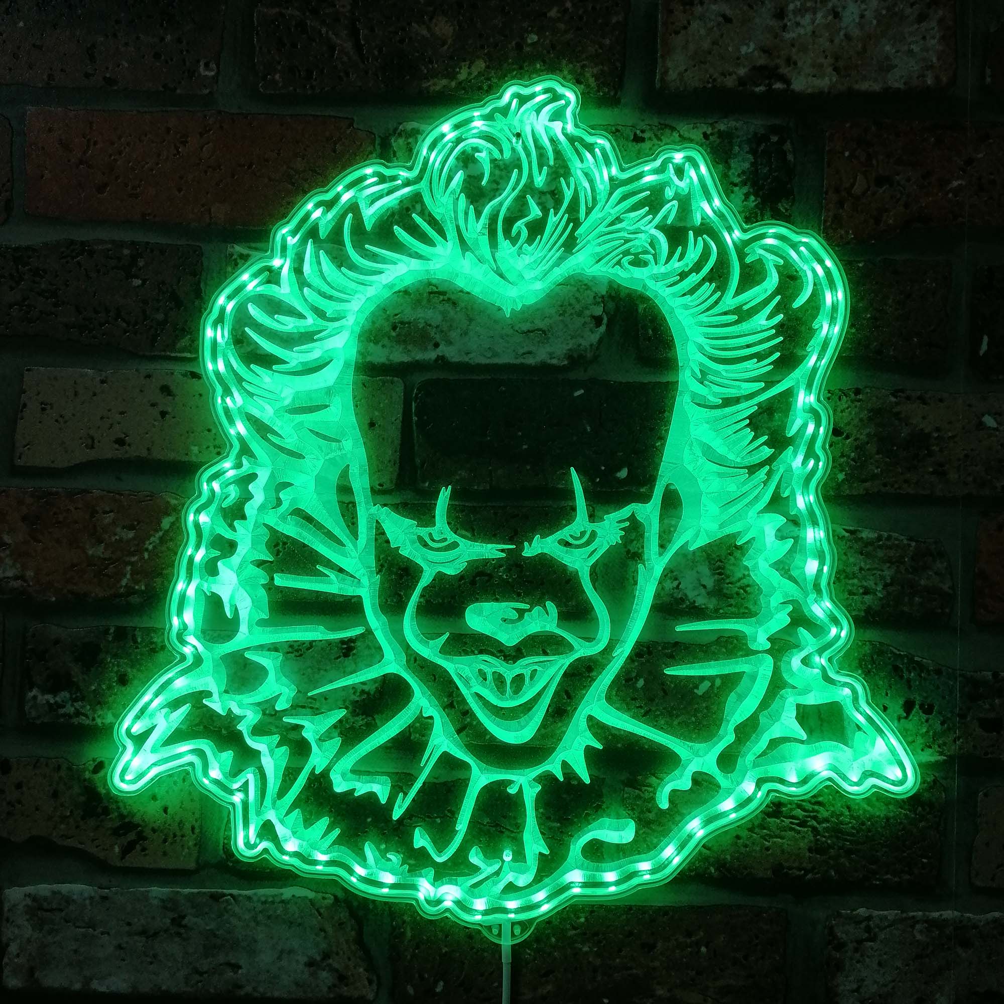 IT Pennywise Dynamic RGB Edge Lit LED Sign