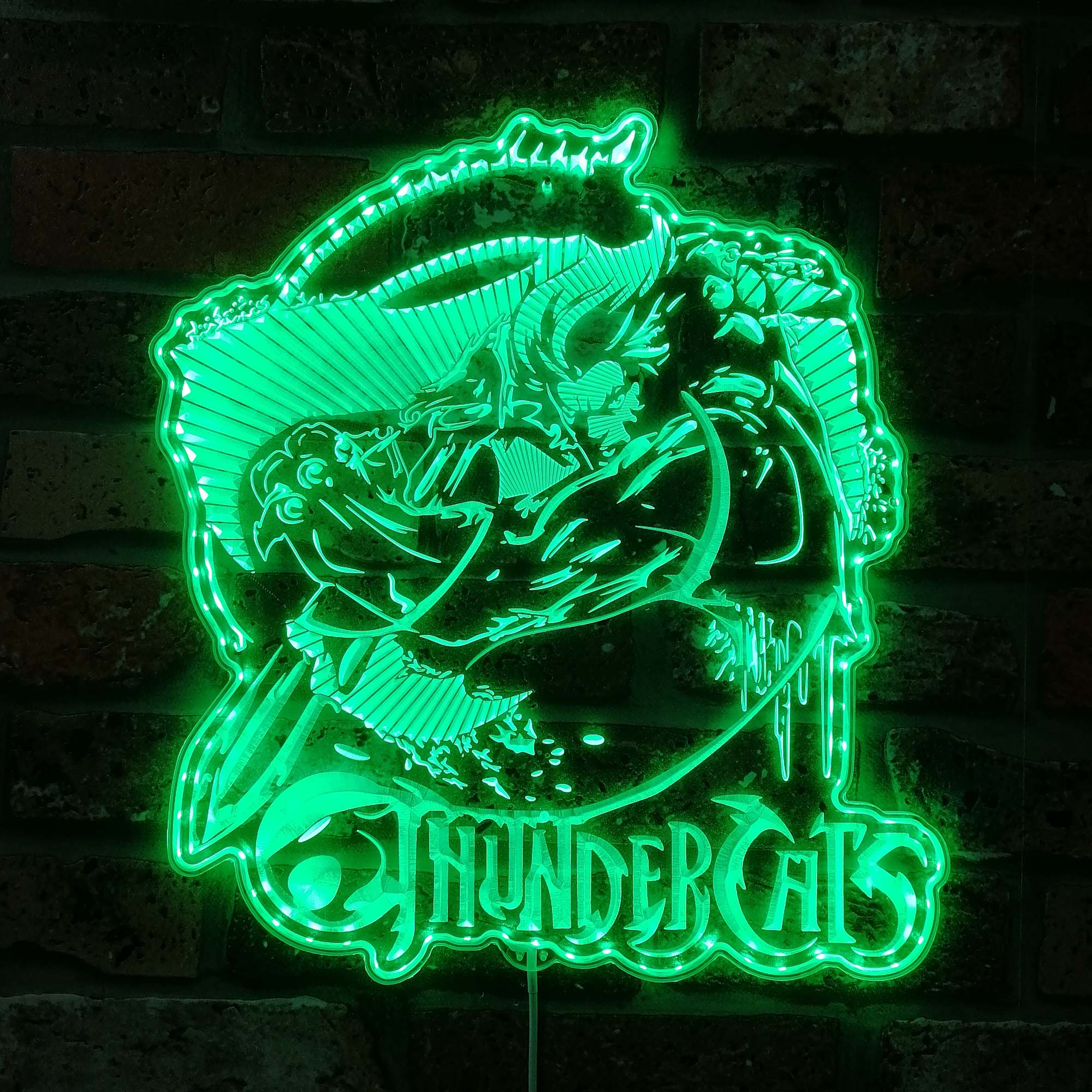 ThunderCats Dynamic RGB Edge Lit LED Sign