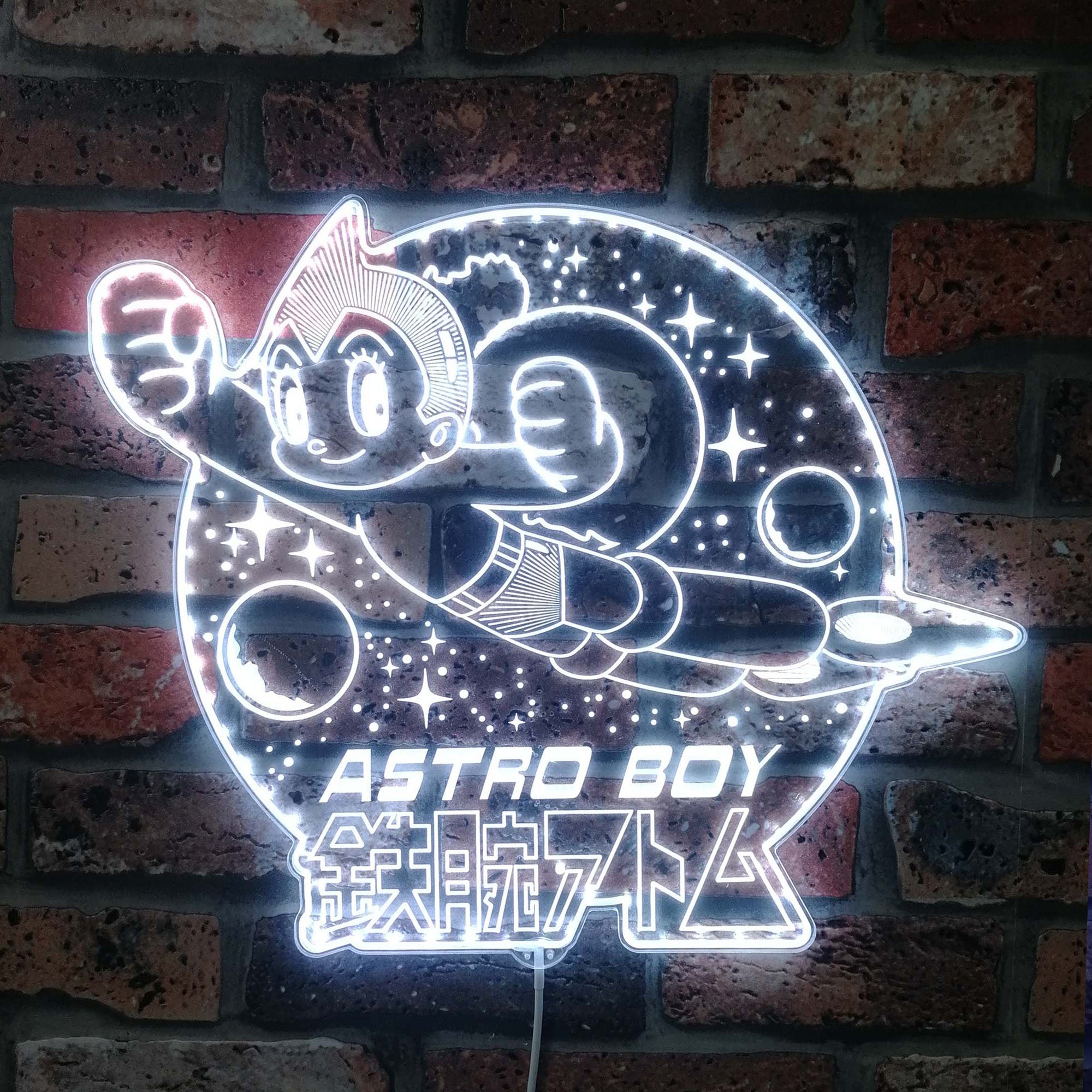 Astro Boy Dynamic RGB Edge Lit LED Sign