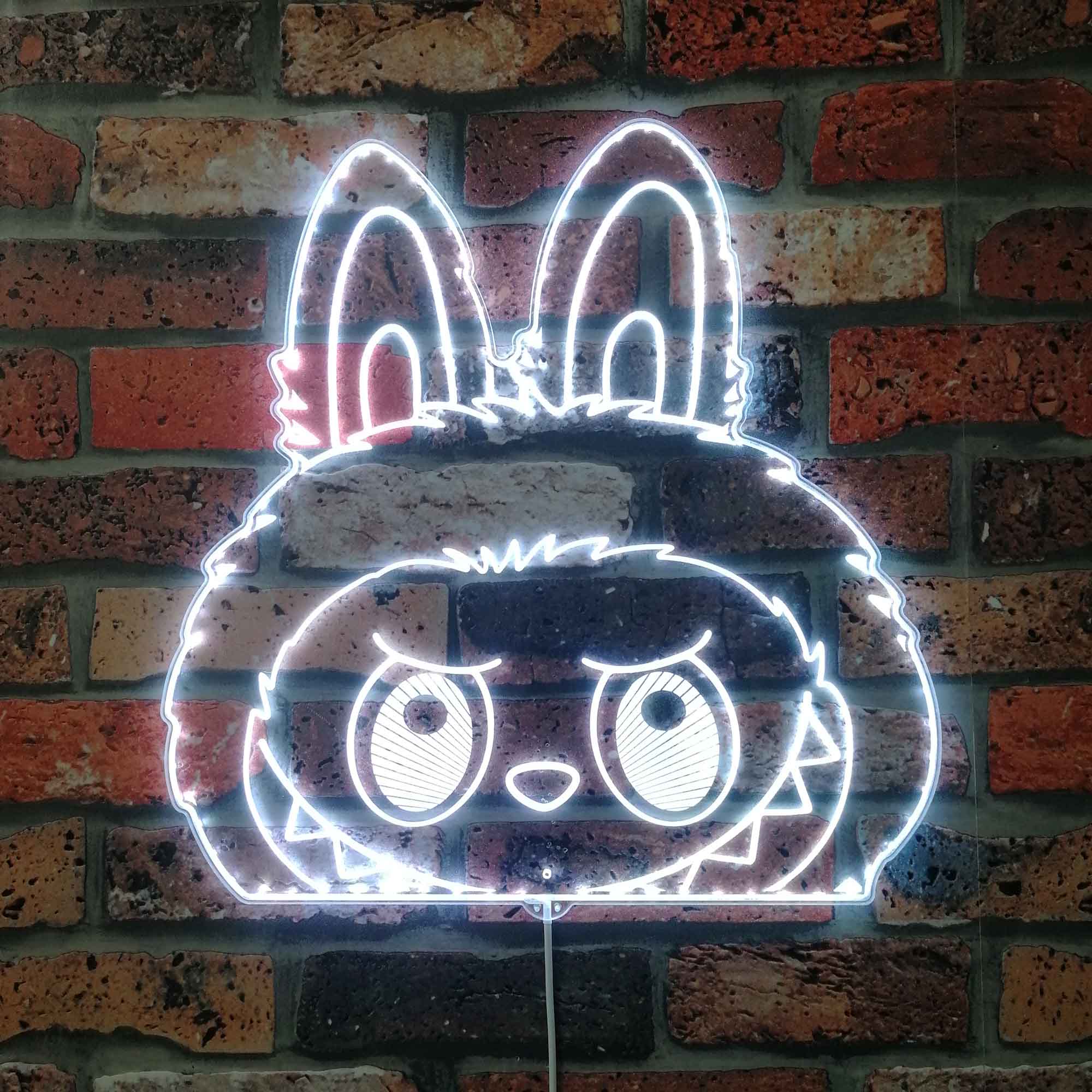 Labubu Dynamic RGB Edge Lit LED Sign | PROLEDSIGN