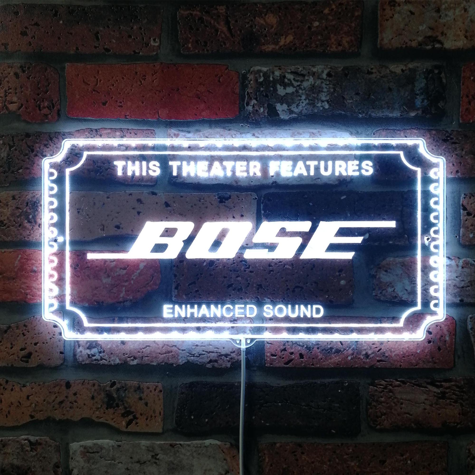 Bose Dynamic RGB Edge Lit LED Sign