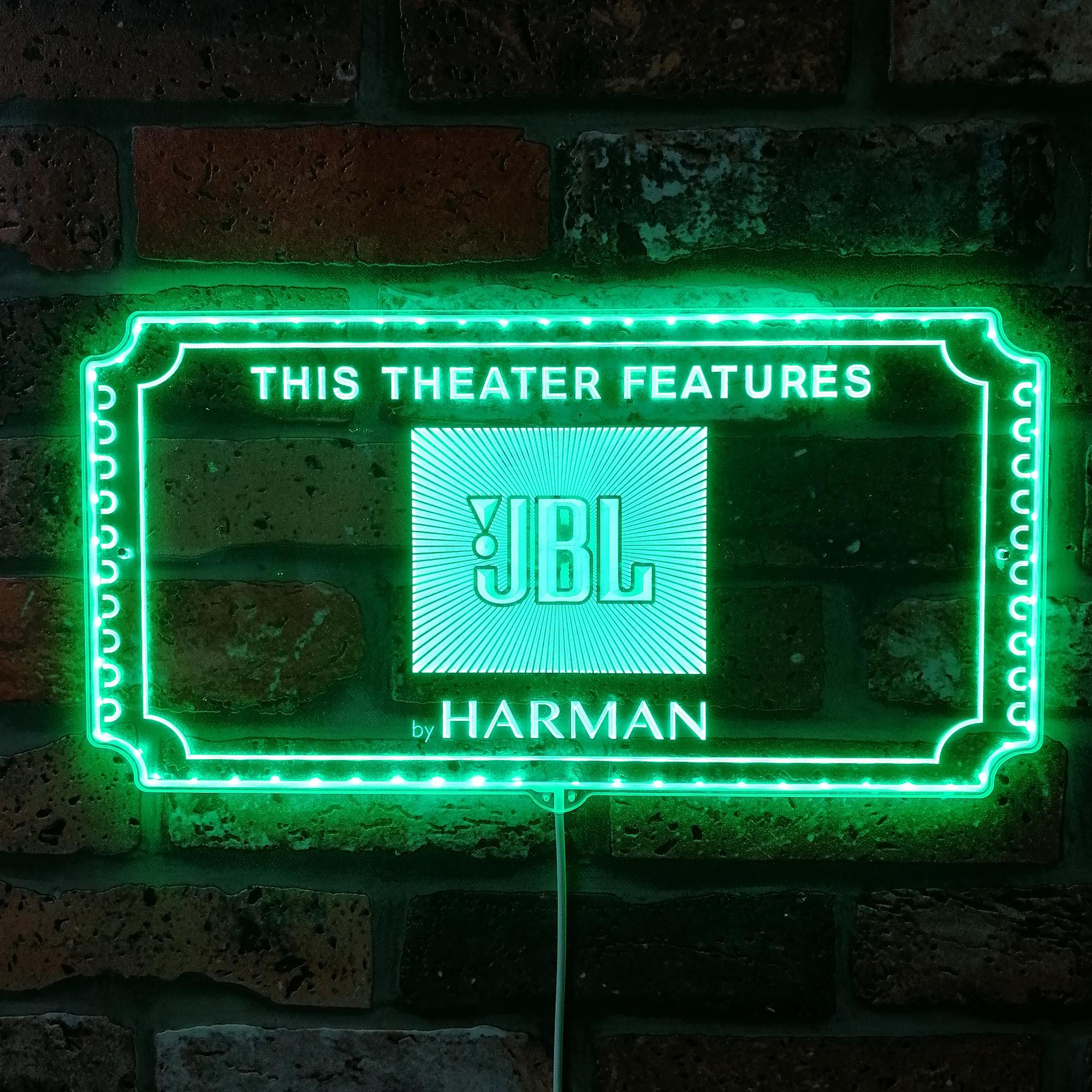 JBL Professional Dynamic RGB Edge Lit LED Sign