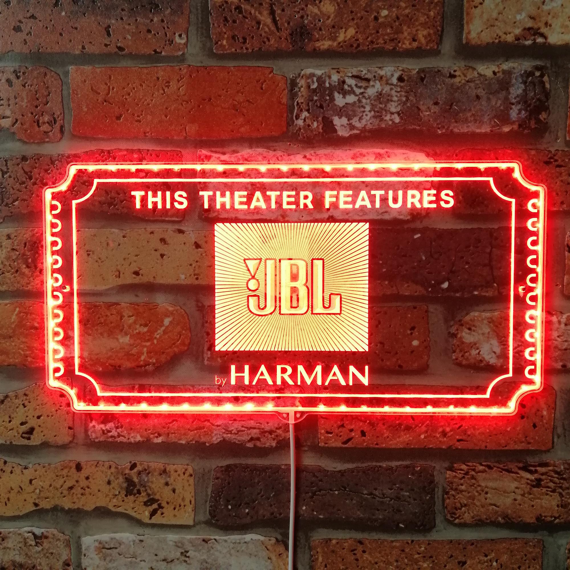 JBL Professional Dynamic RGB Edge Lit LED Sign