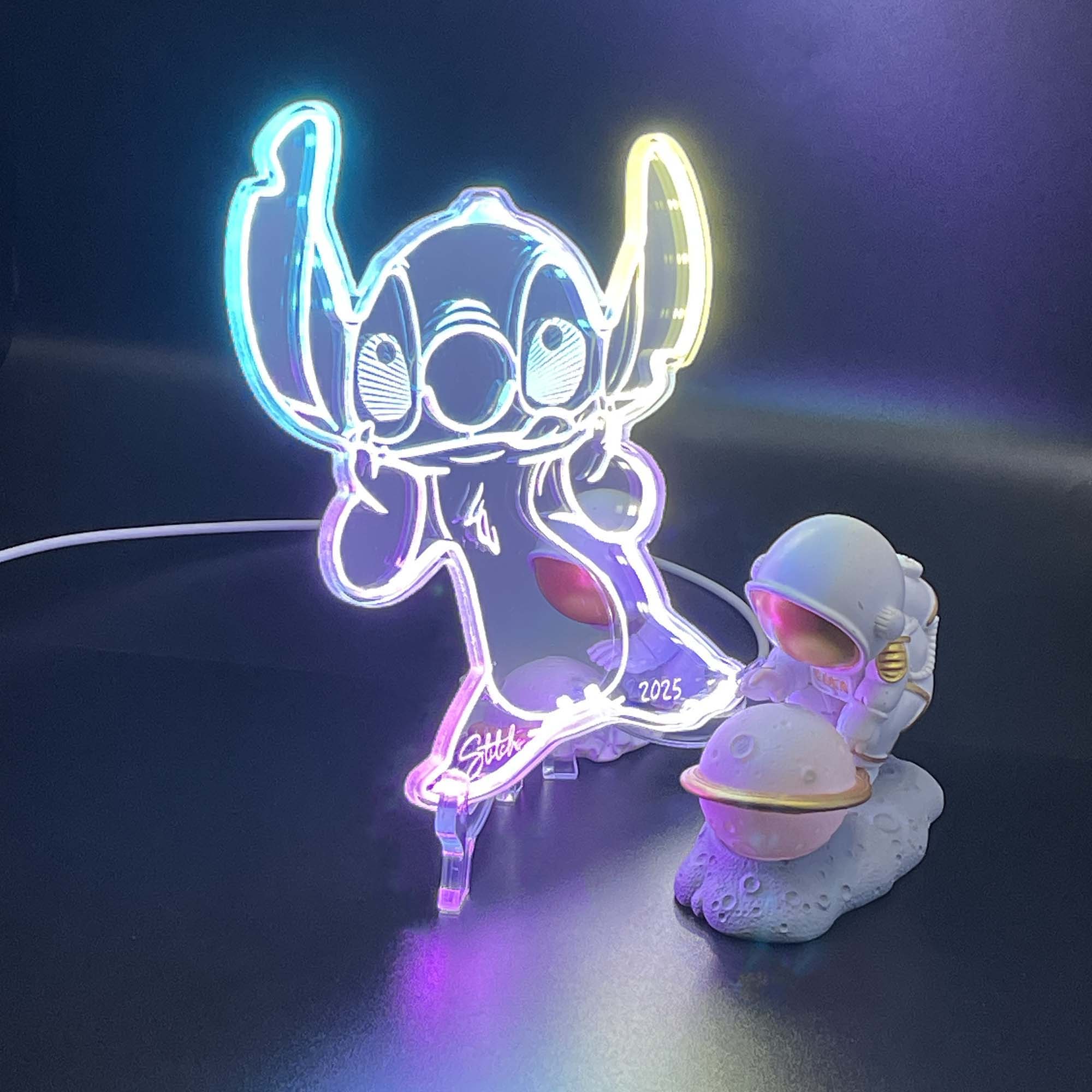Stitch Dynamic RGB Edge Lit LED Sign | PROLEDSIGN
