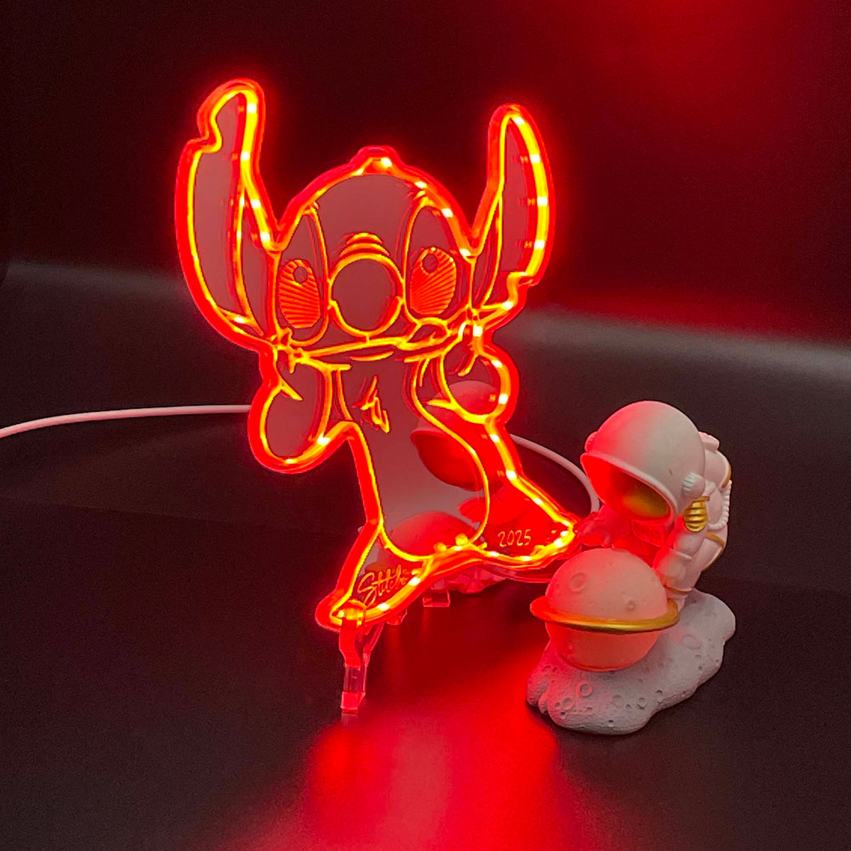 Stitch Dynamic RGB Edge Lit LED Sign | PROLEDSIGN