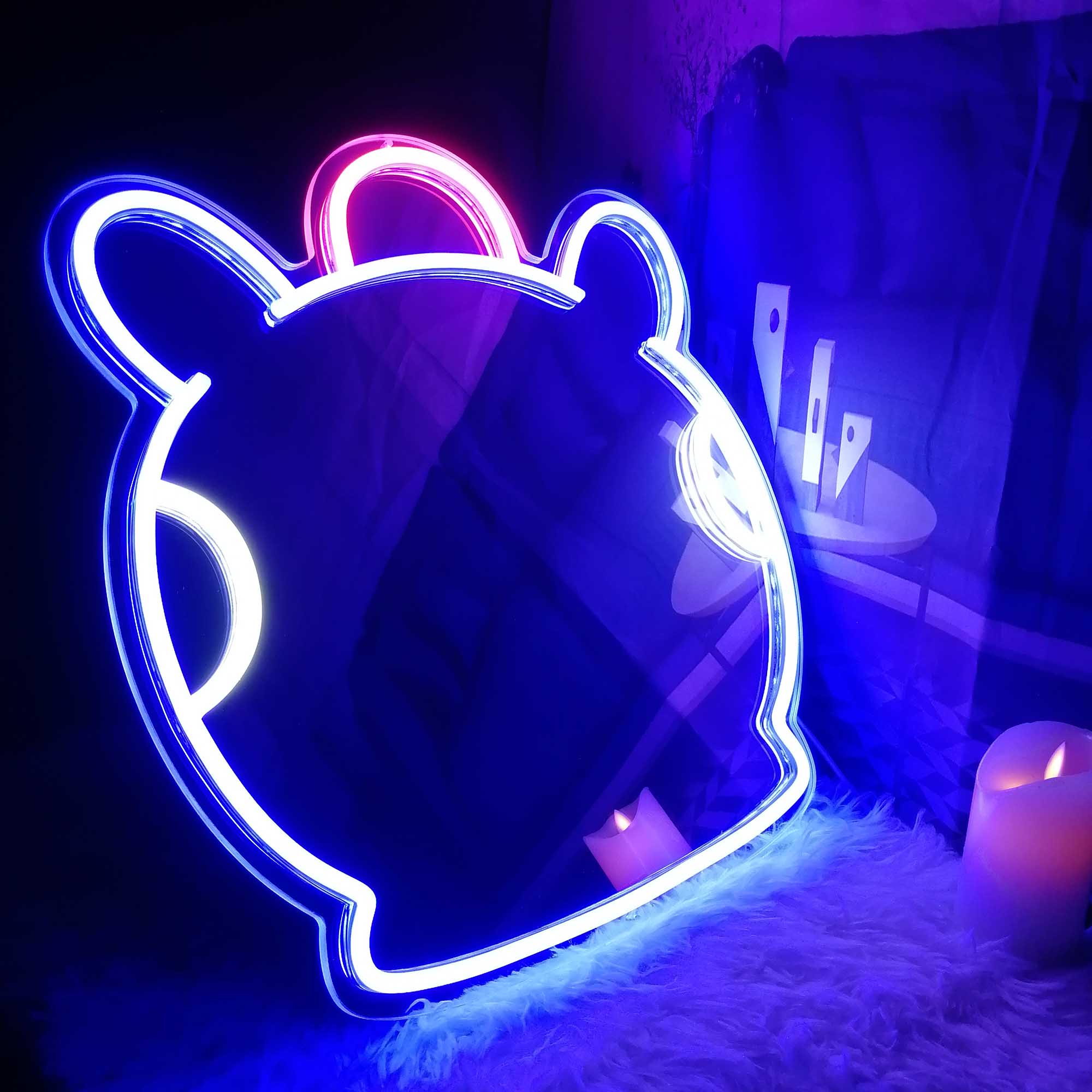 BT21 - Mang Light Up Makeup Mirror Sign