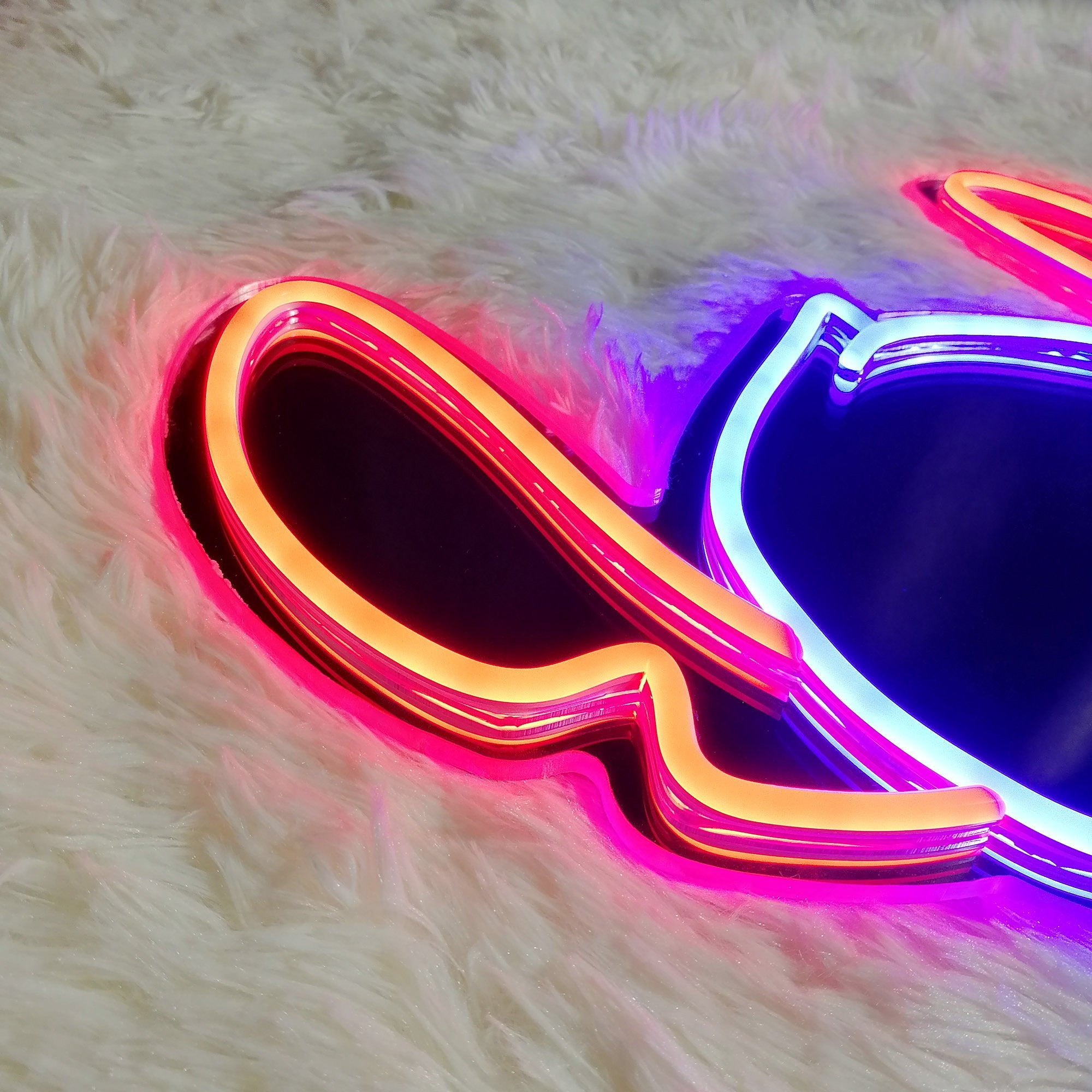 Stitch Light Up Makeup Mirror Sign