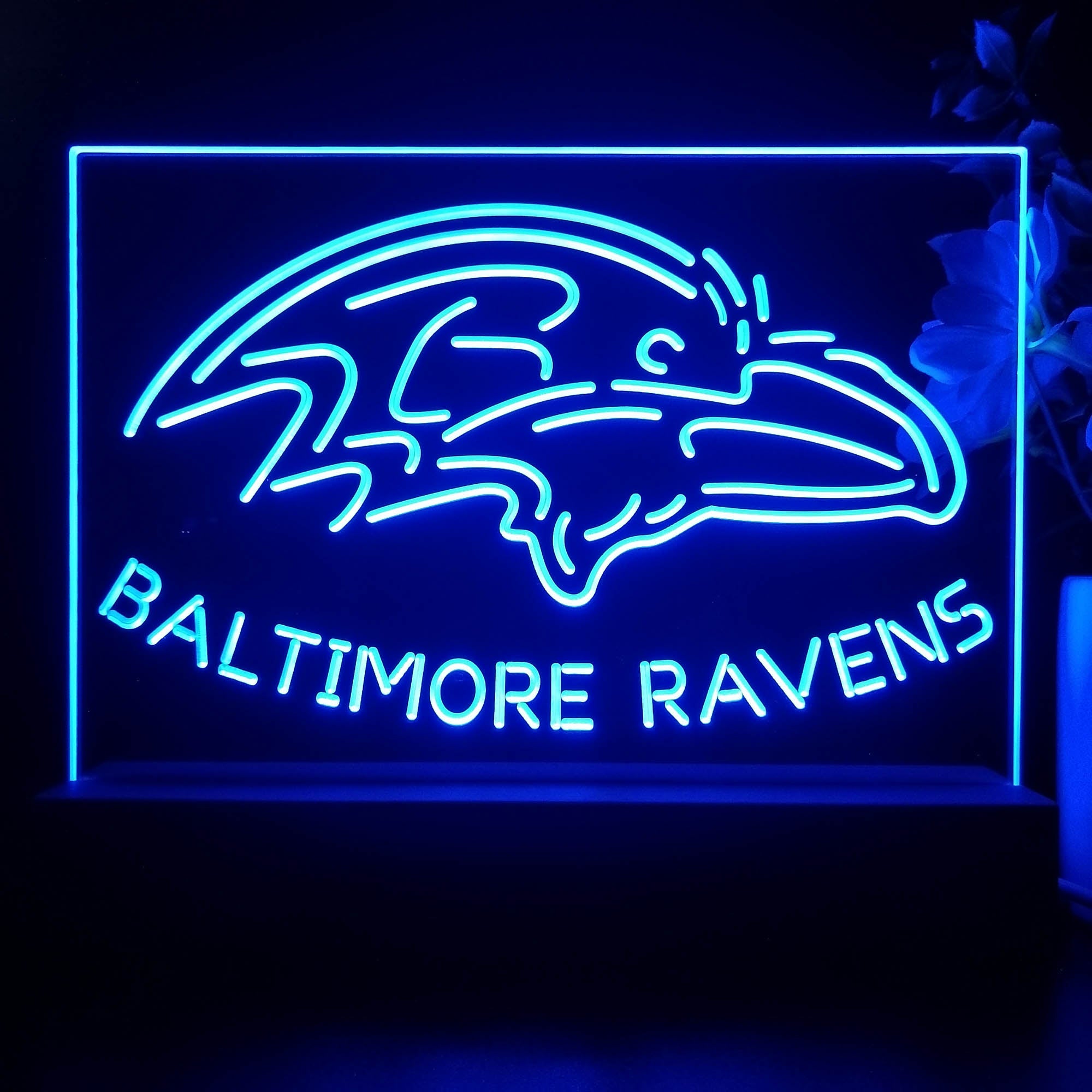 Baltimore Ravens  Neon Sign Pub Bar Lamp