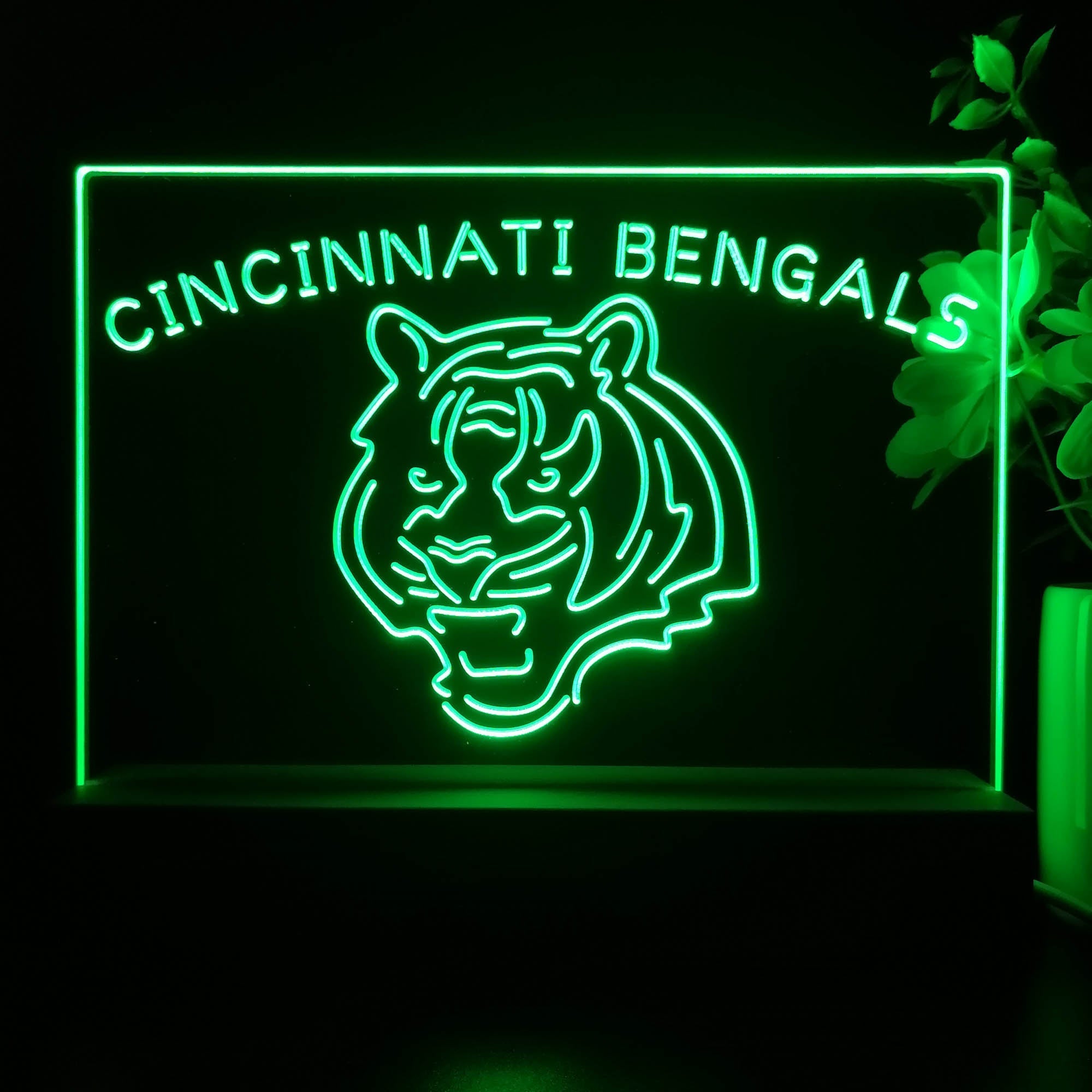 Cincinnati Bengals  Neon Sign Pub Bar Lamp