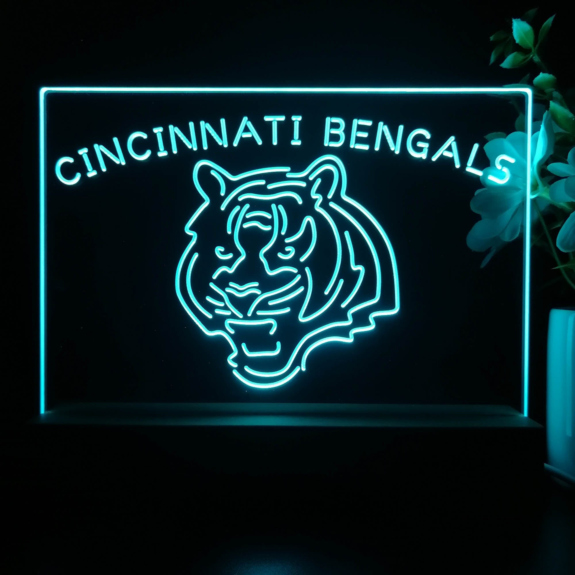 Cincinnati Bengals  Neon Sign Pub Bar Lamp