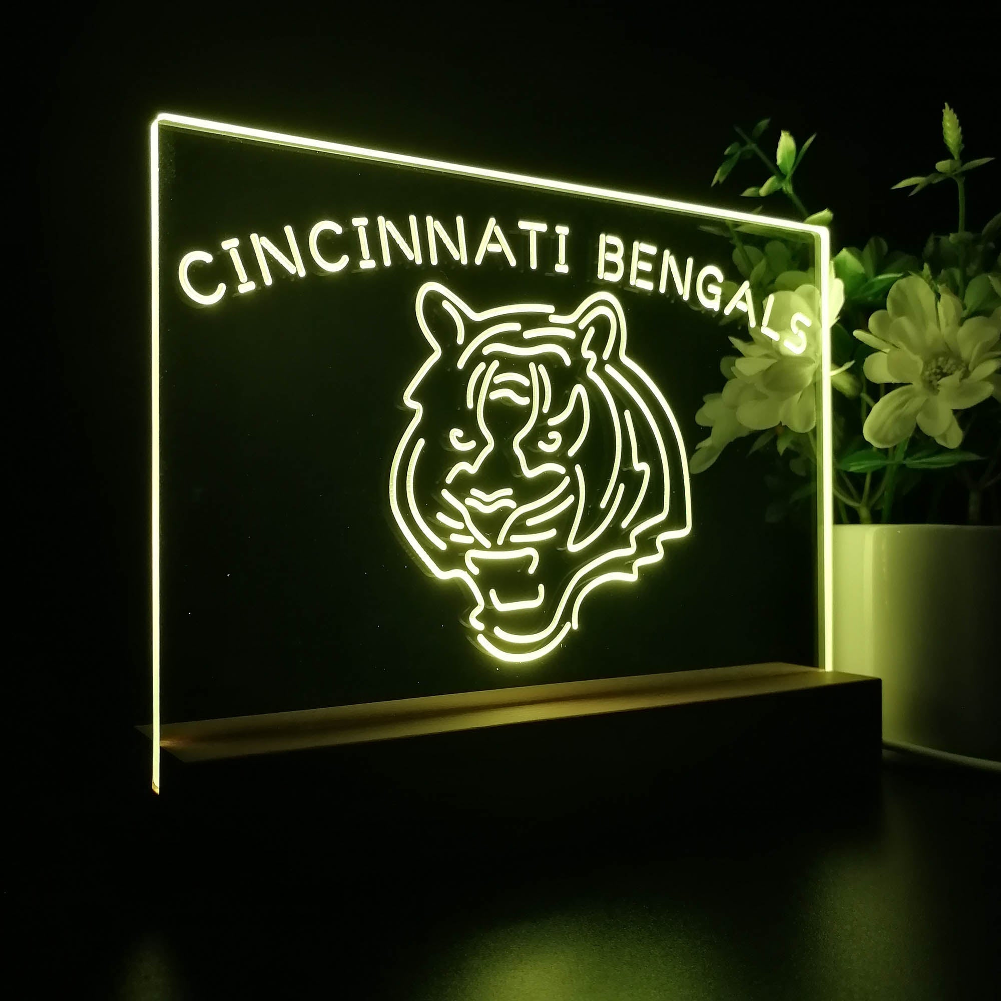 Cincinnati Bengals  Neon Sign Pub Bar Lamp