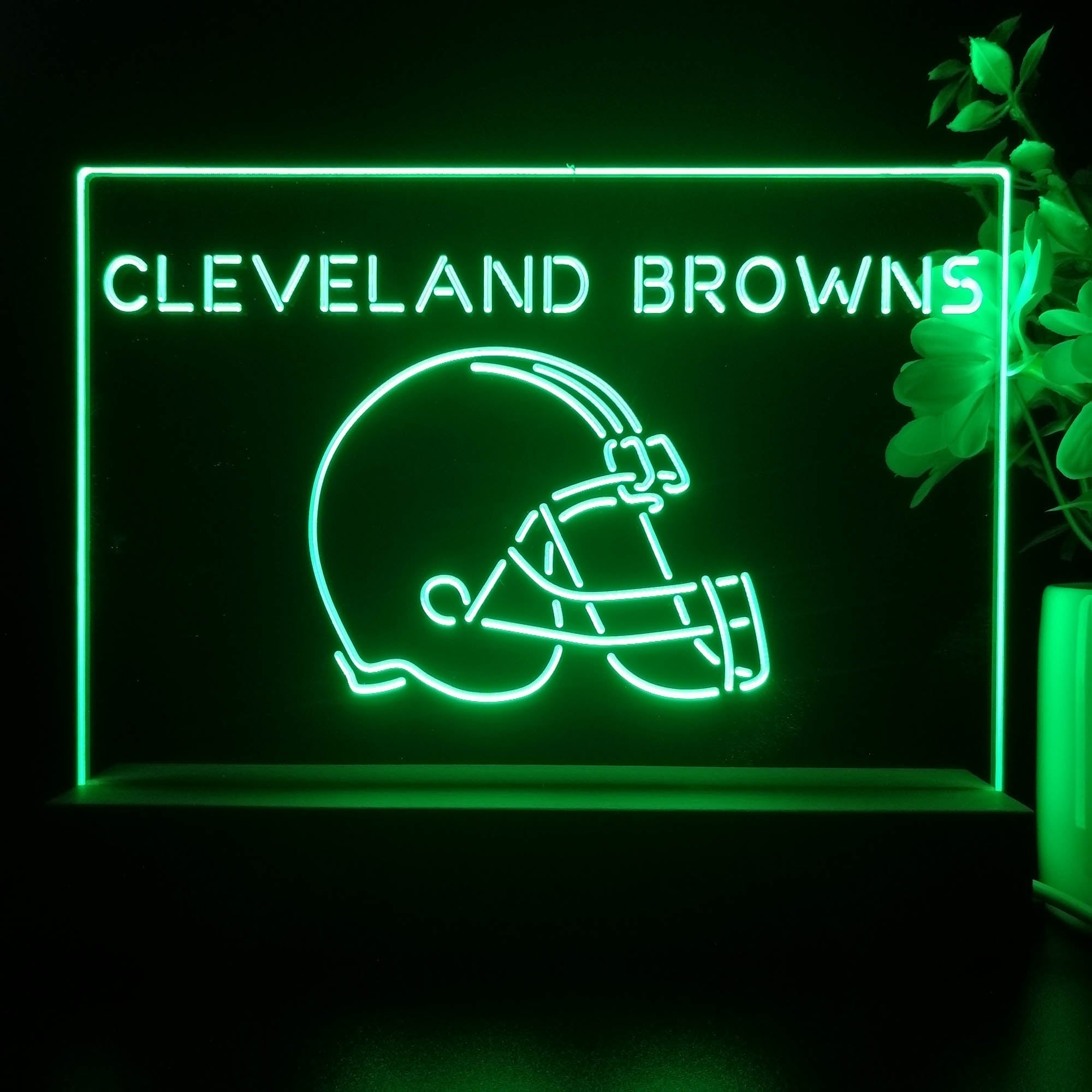 Cleveland Browns  Led Light Sign Pub Bar Lamp