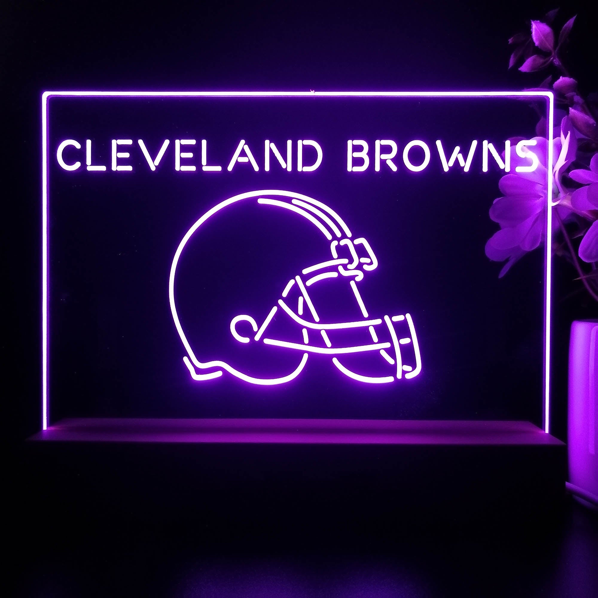 Cleveland Browns  Led Light Sign Pub Bar Lamp