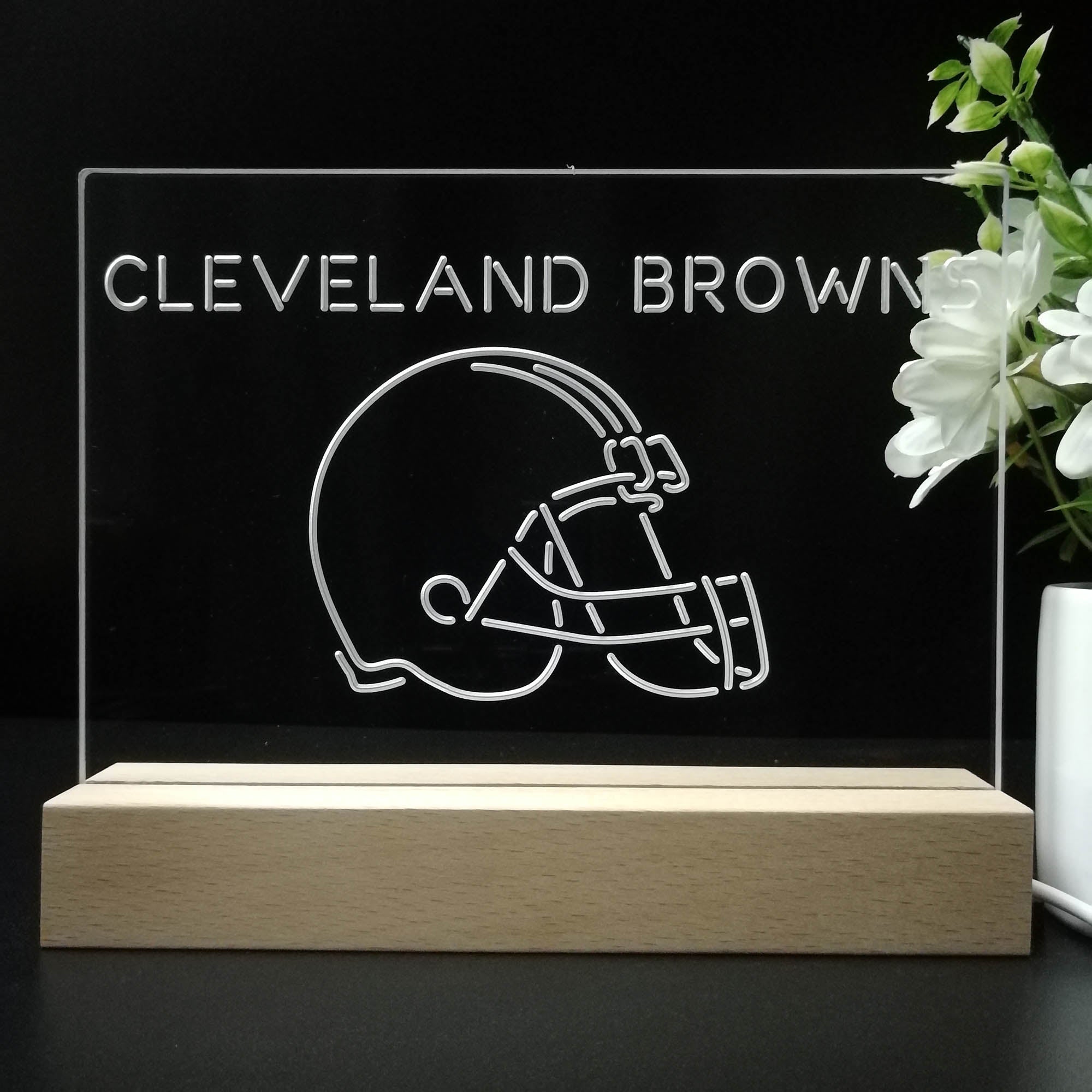 Cleveland Browns  Led Light Sign Pub Bar Lamp