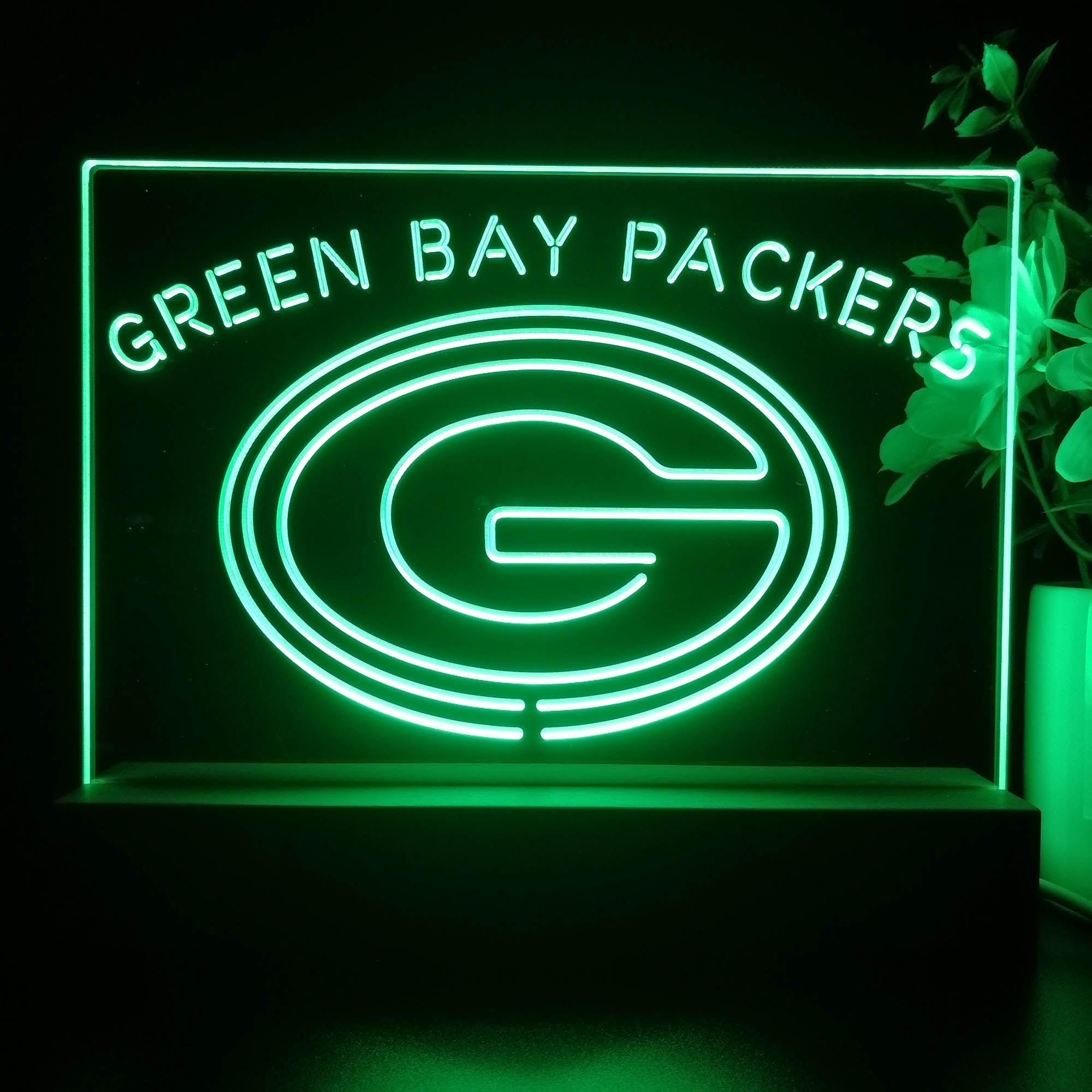 Green Bay Packers  Led Light Sign Pub Bar Lamp