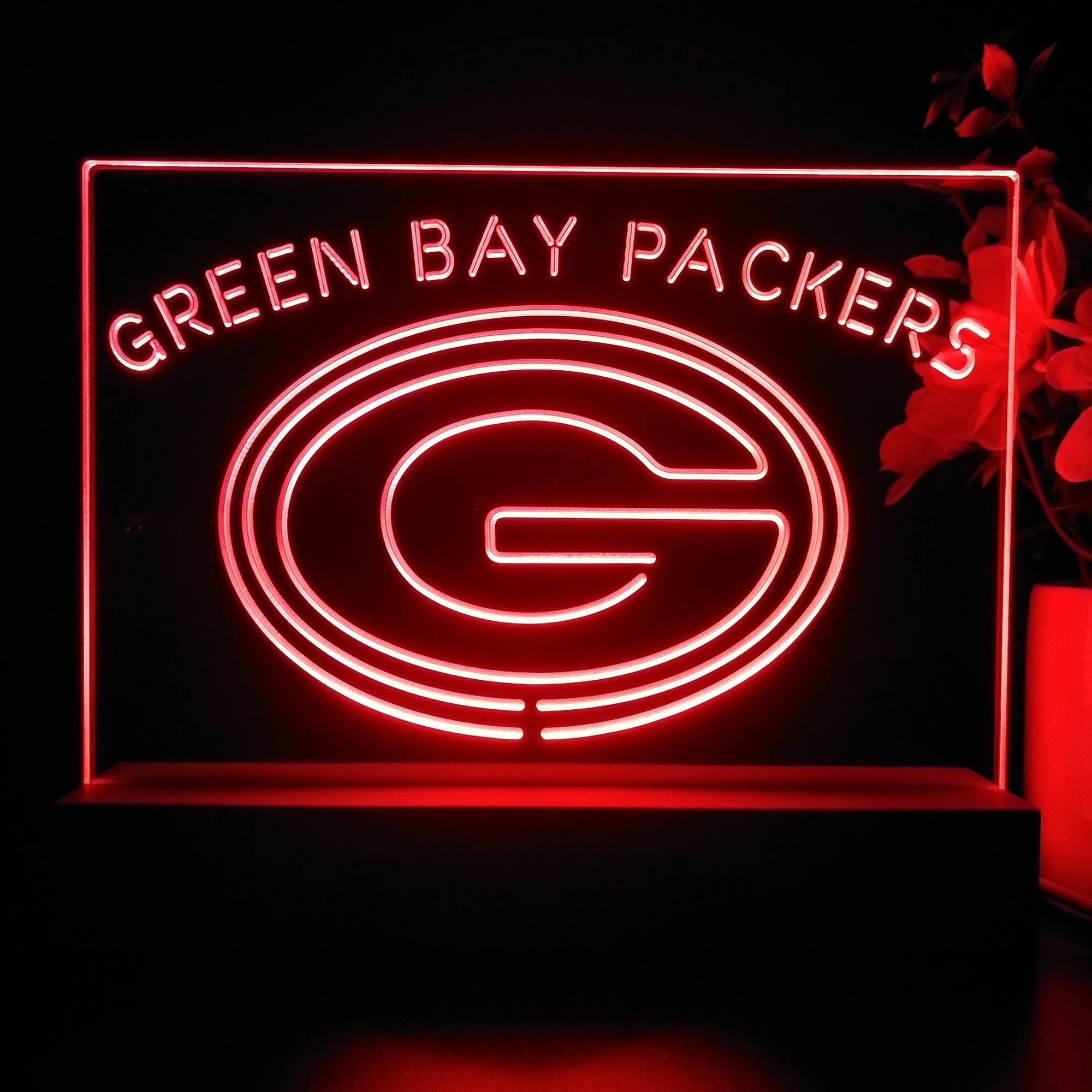 Green Bay Packers  Led Light Sign Pub Bar Lamp