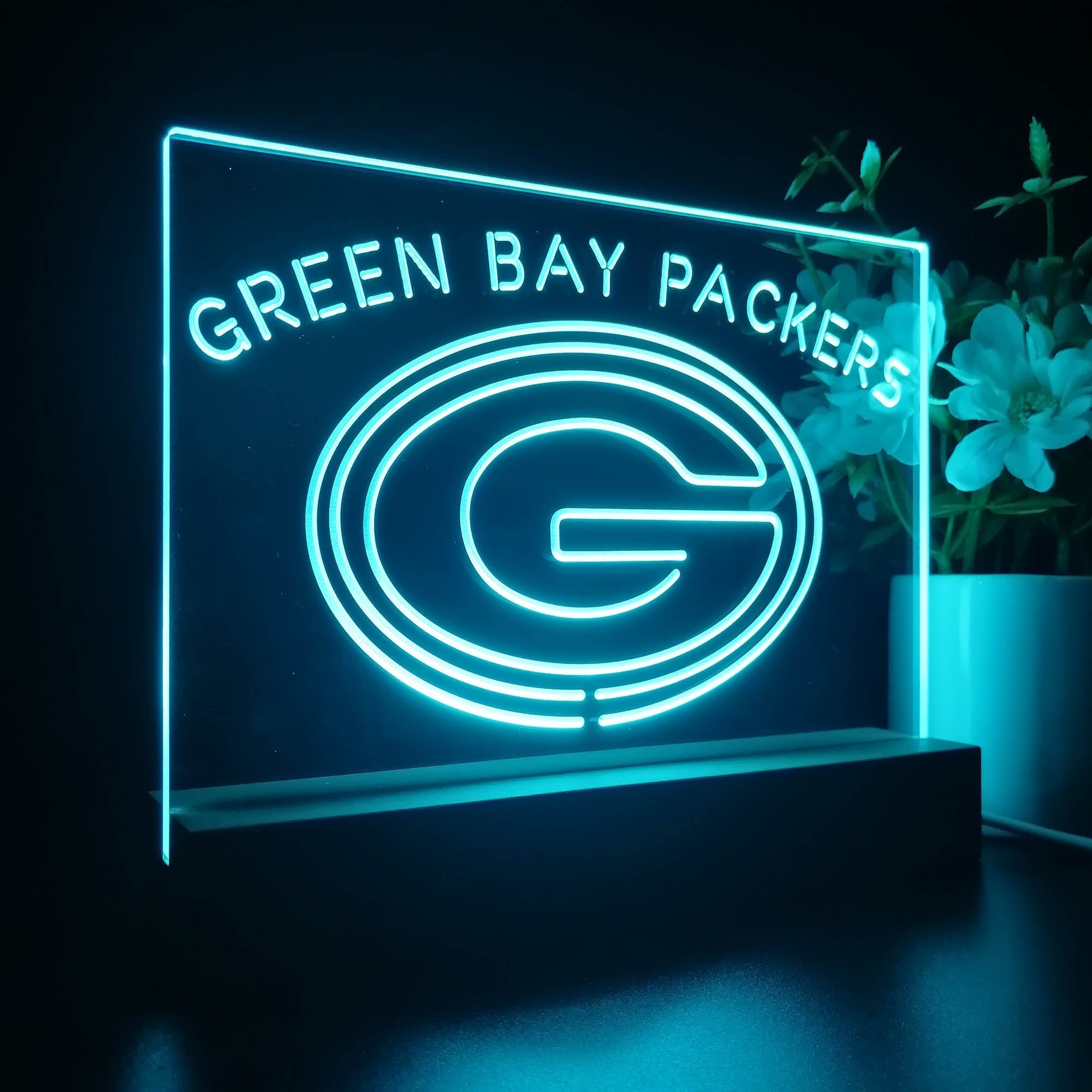 Green Bay Packers  Led Light Sign Pub Bar Lamp