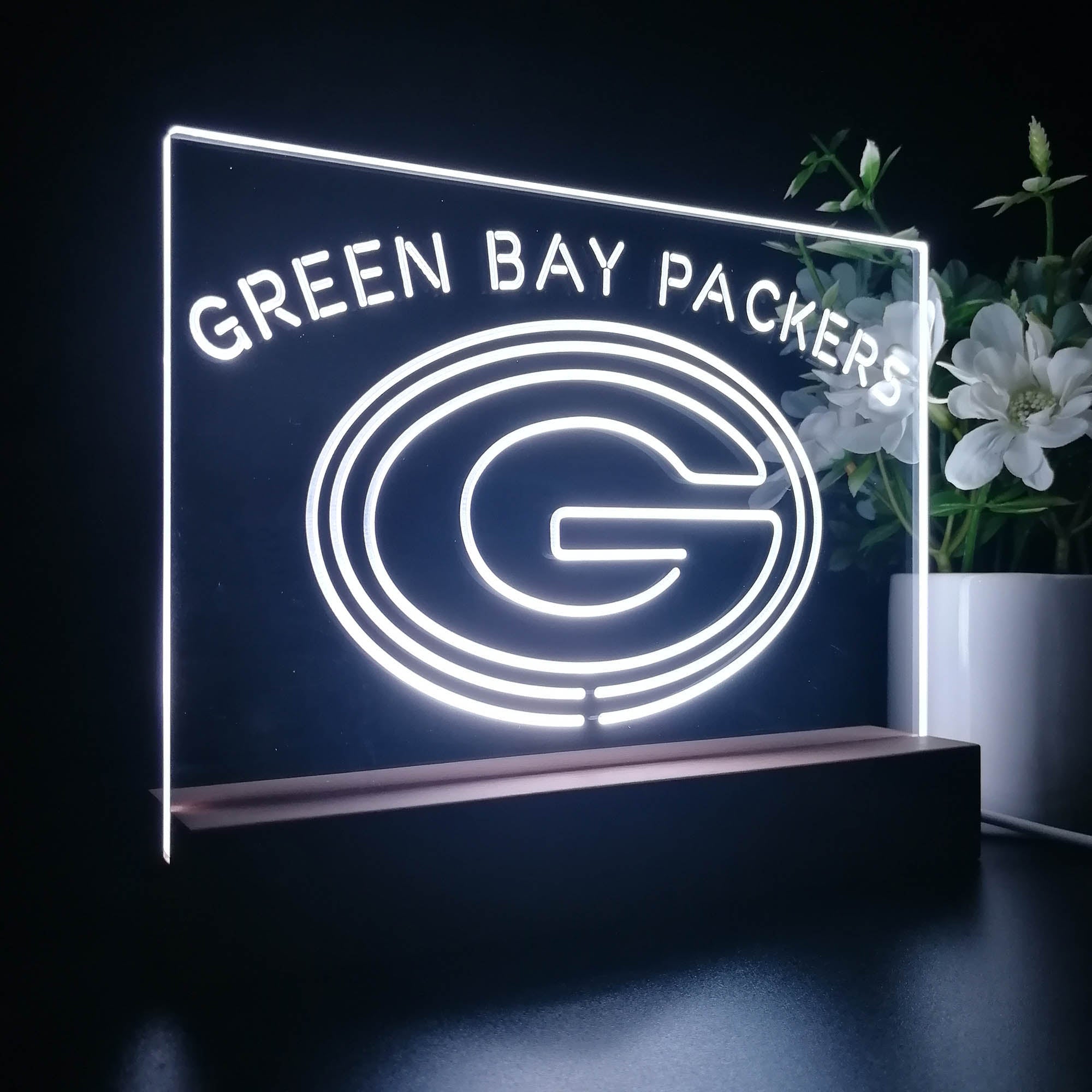 Green Bay Packers  Led Light Sign Pub Bar Lamp