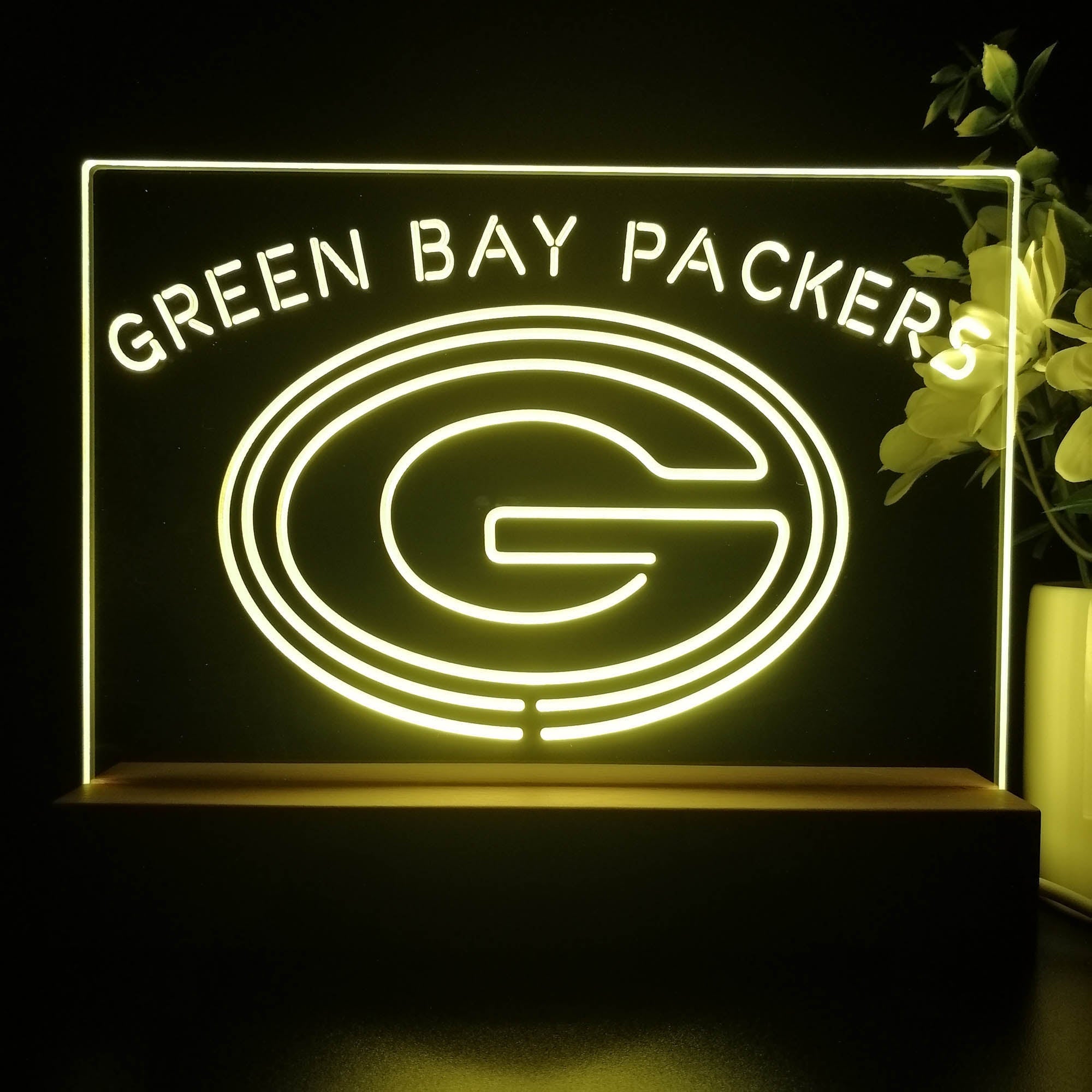 Green Bay Packers  Led Light Sign Pub Bar Lamp