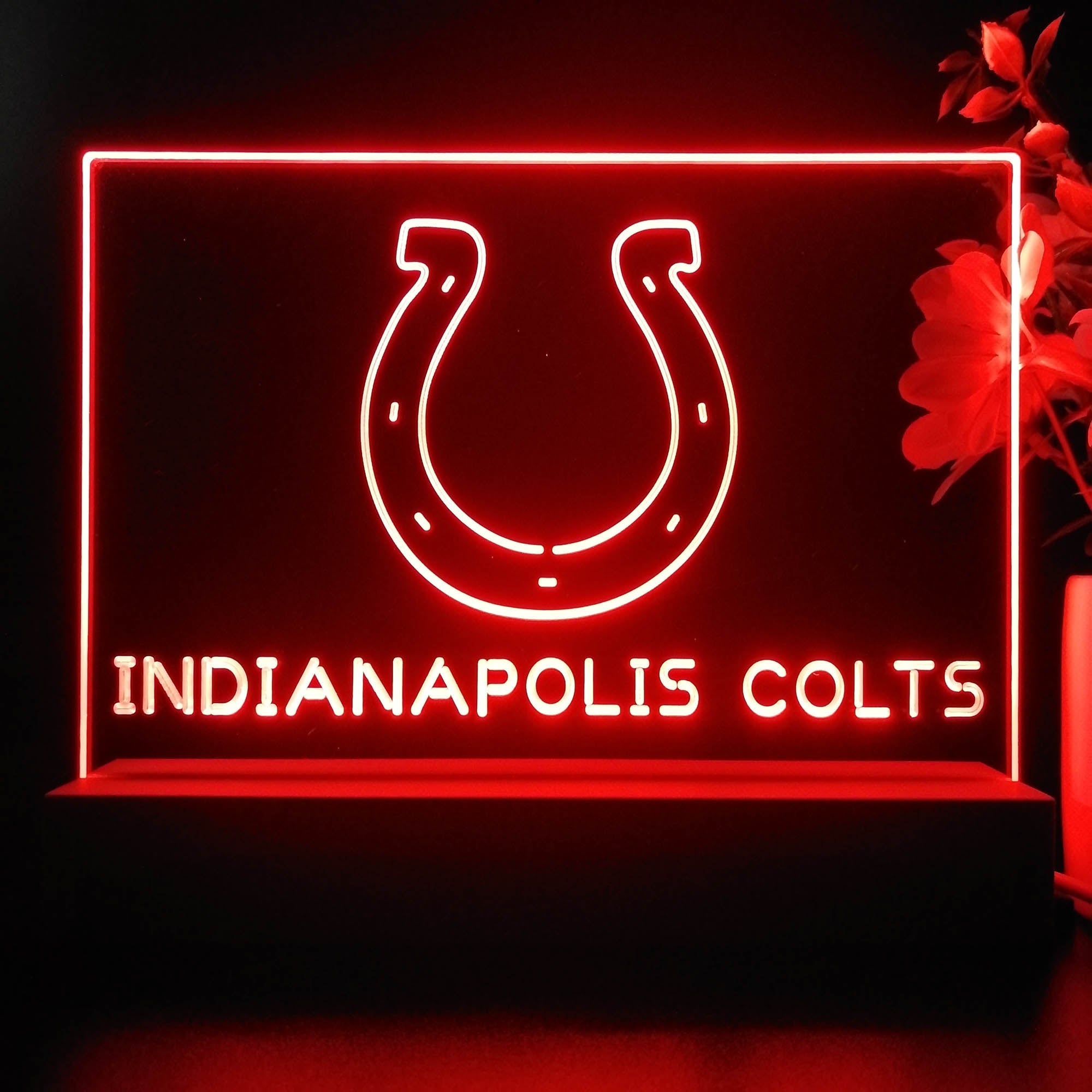 Indianapolis Colts  Led Light Sign Pub Bar Lamp