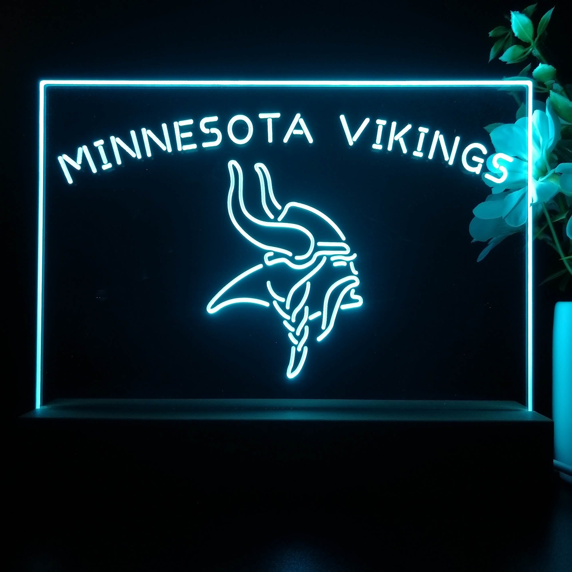 Minnesota Vikings  Neon Sign Pub Bar Lamp