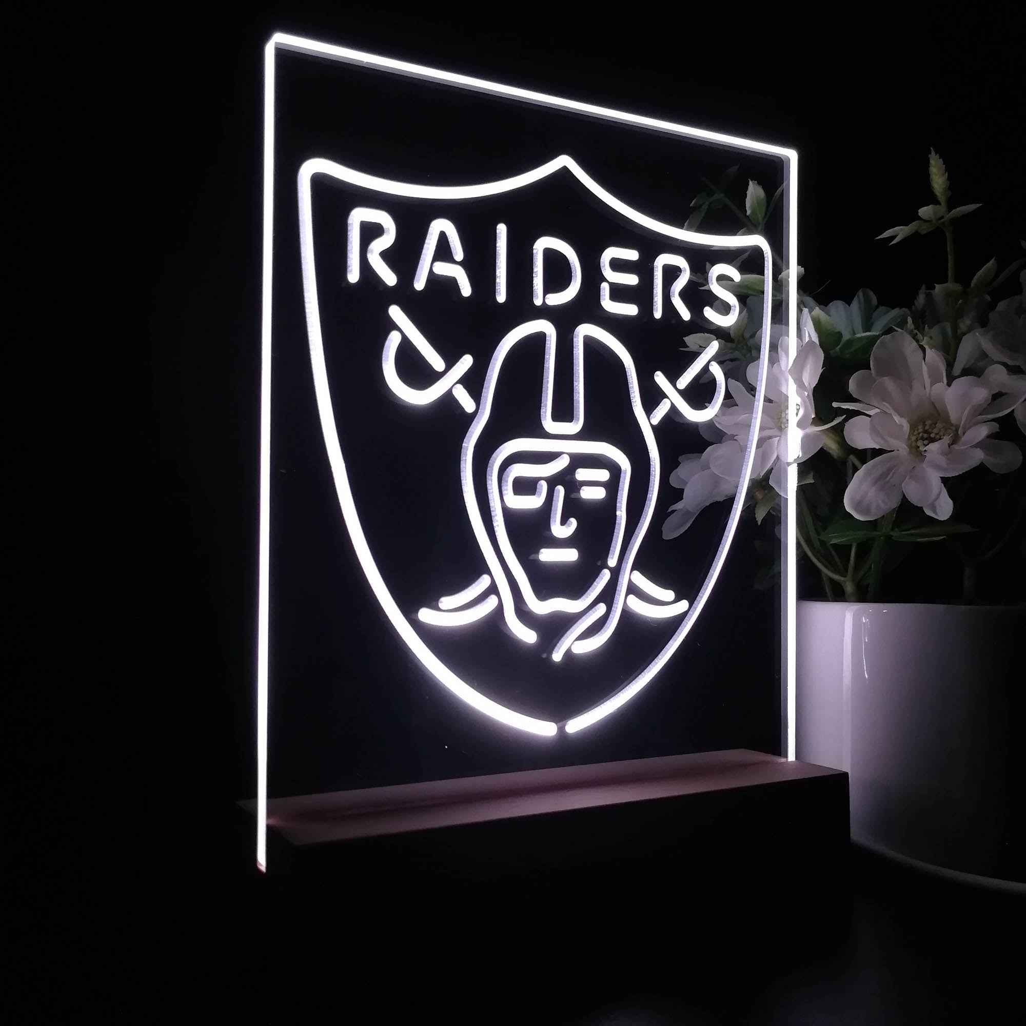 Las Vegas Raiders Pub Bar Lamp