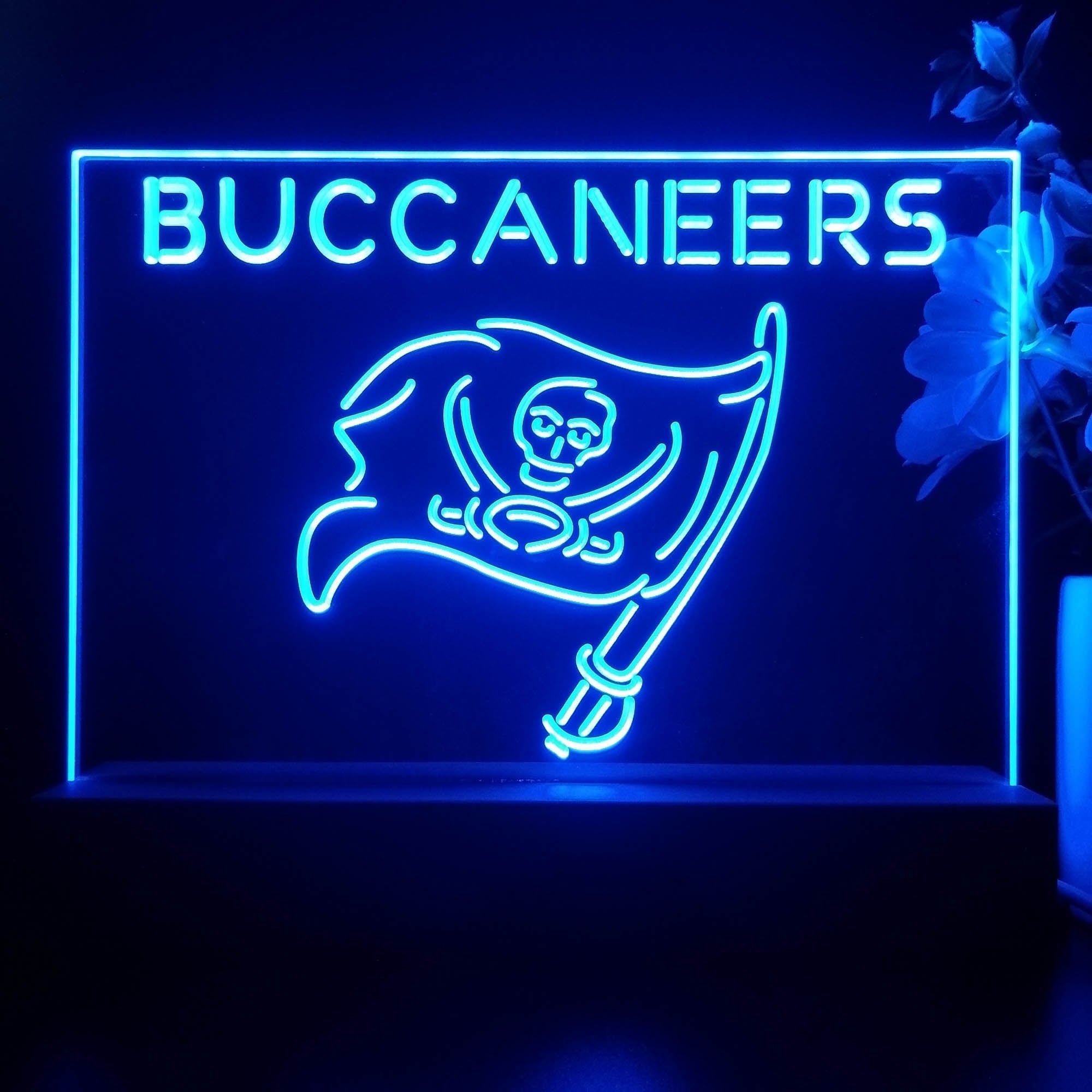 Tampa Bay Buccaneers  Neon Sign Pub Bar Lamp