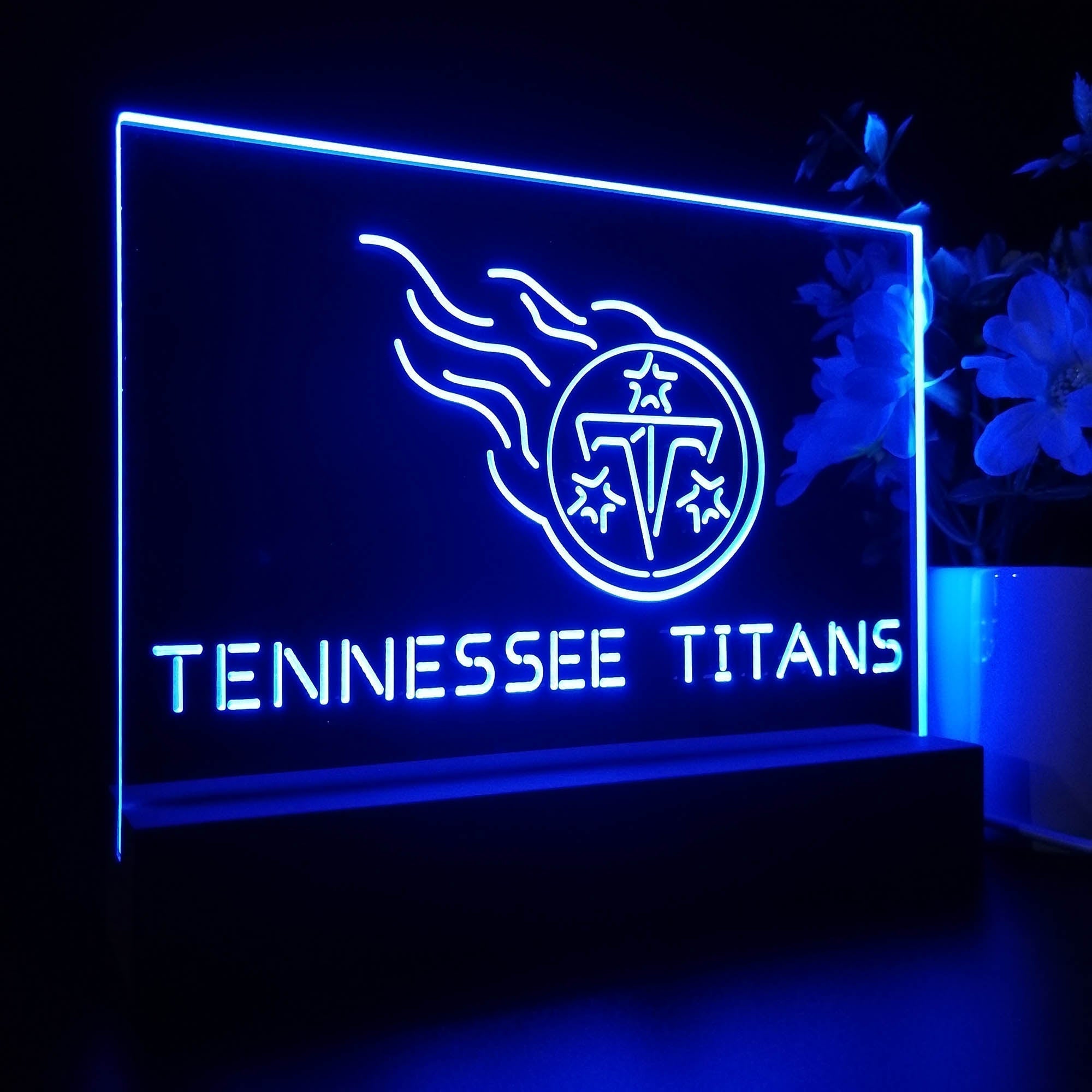 Tennessee Titans Neon Sign Pub Bar Lamp