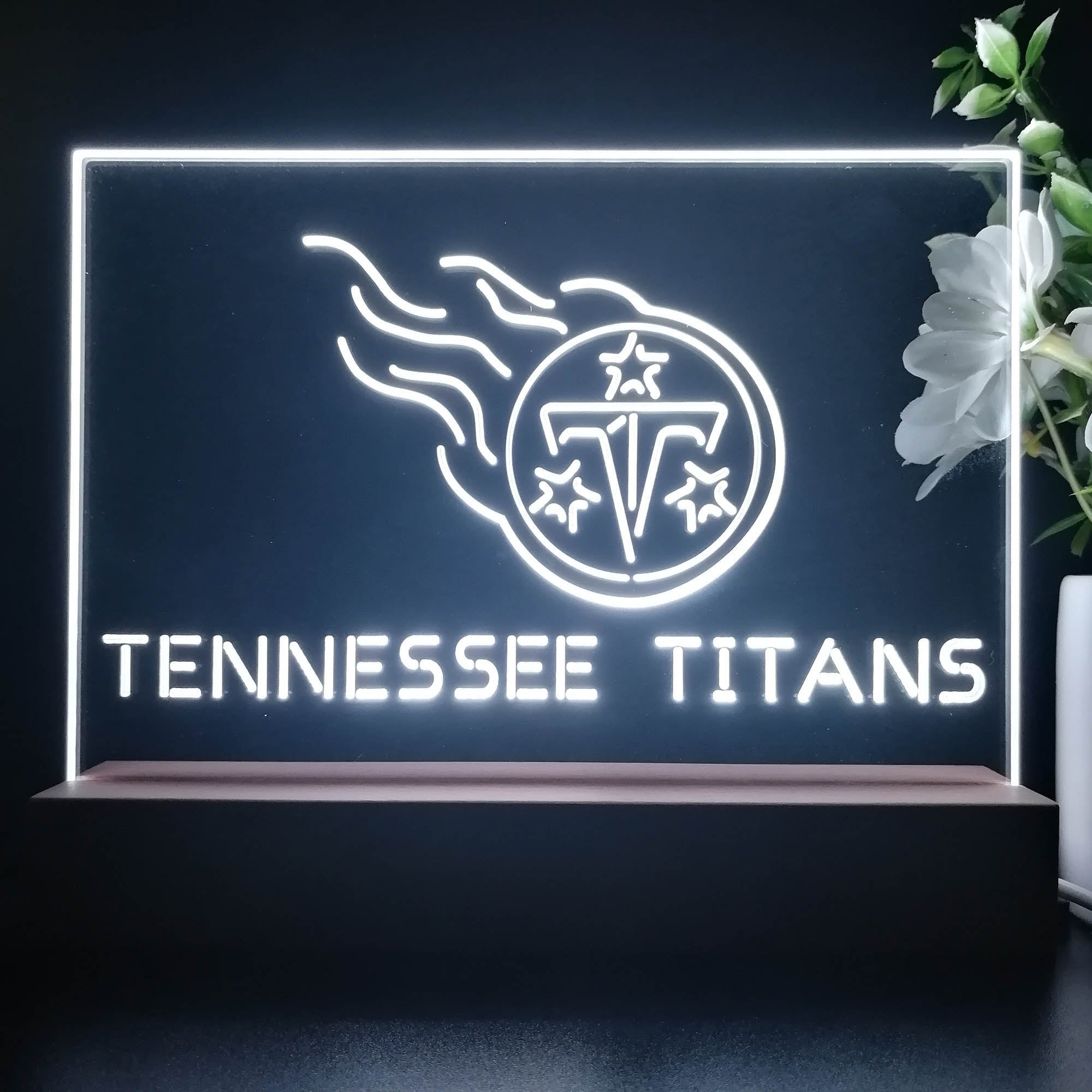 Tennessee Titans Neon Sign Pub Bar Lamp