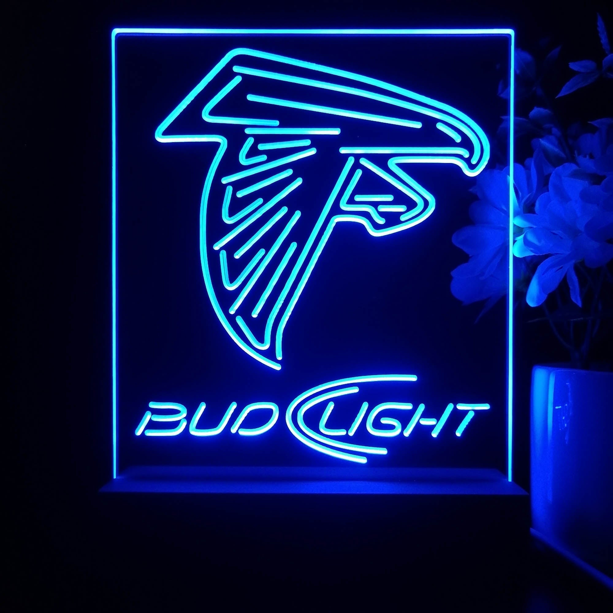 Atlanta Falcons Night Light Neon Pub Bar Lamp