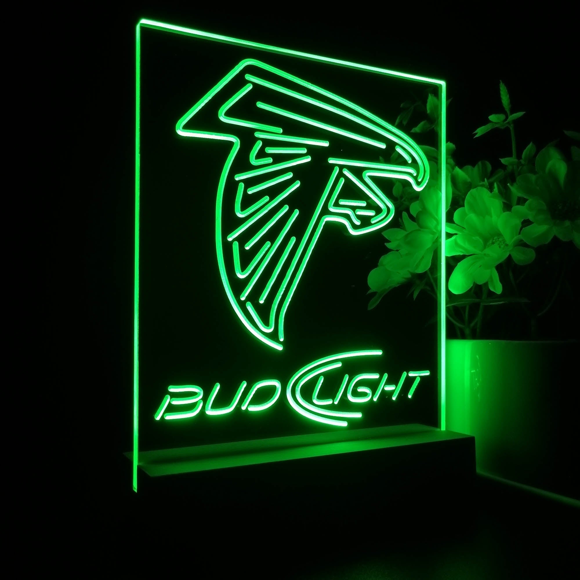 Atlanta Falcons Night Light Neon Pub Bar Lamp