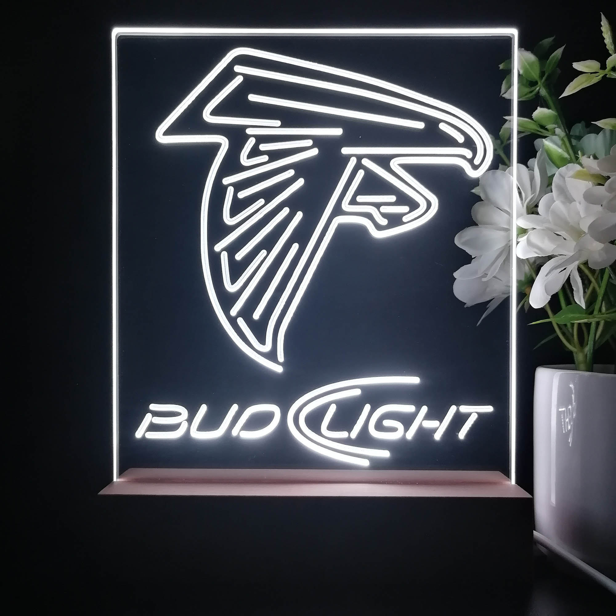 Atlanta Falcons Night Light Neon Pub Bar Lamp