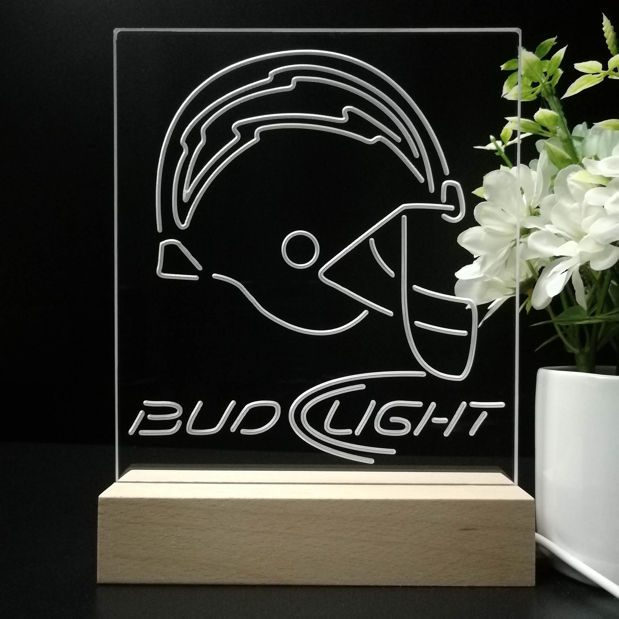 San Diego Chargers Night Light Neon Pub Bar Lamp