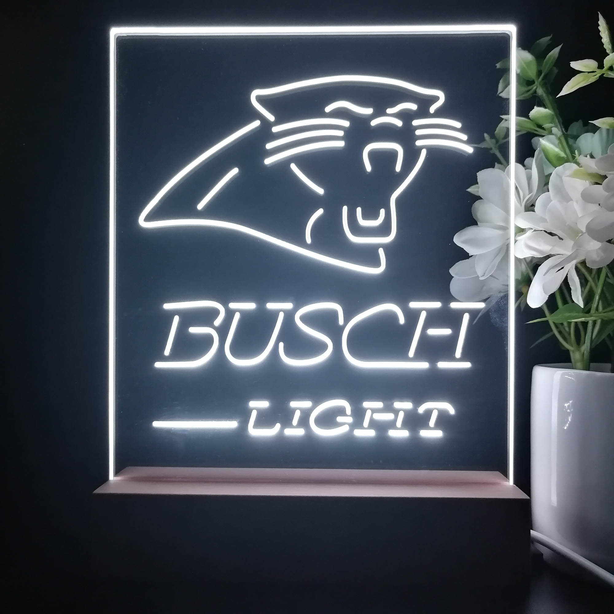 Carolina panthers Night Light Neon Pub Bar Lamp